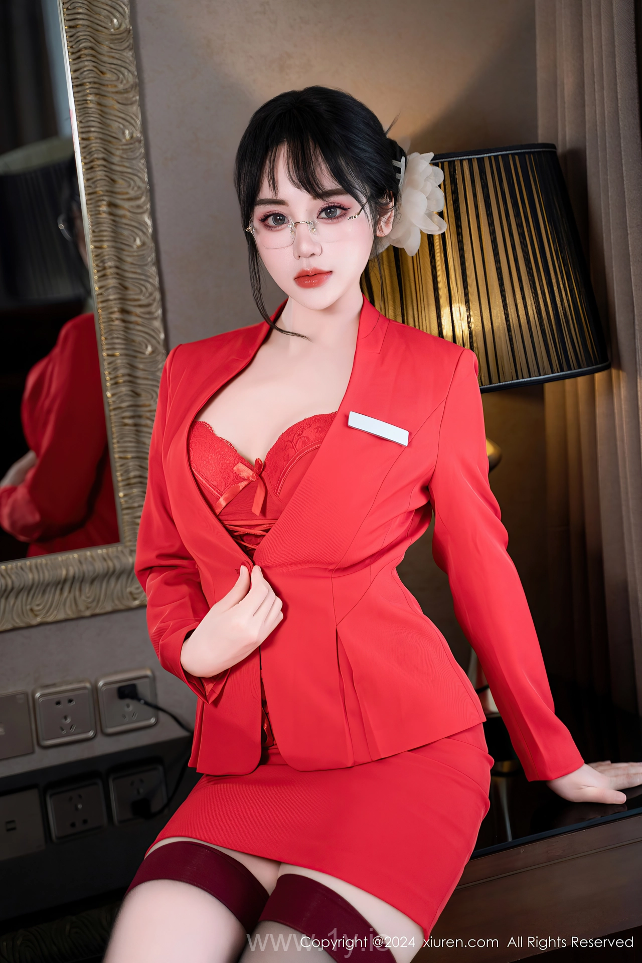 XIUREN(秀人网) No.8360 Trendy & Bewitching Chinese Cutie 汐汐爱吃草莓