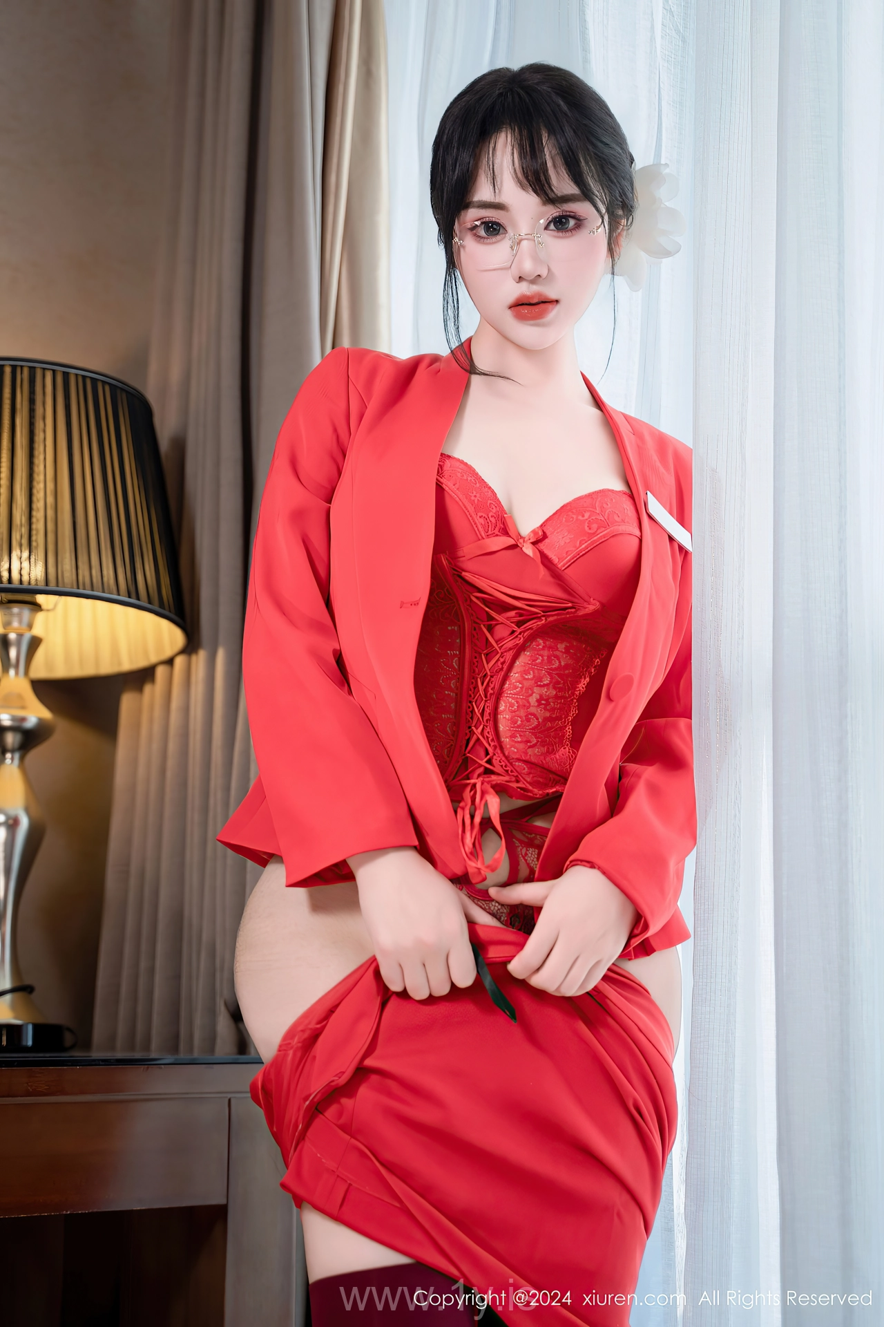 XIUREN(秀人网) No.8360 Trendy & Bewitching Chinese Cutie 汐汐爱吃草莓