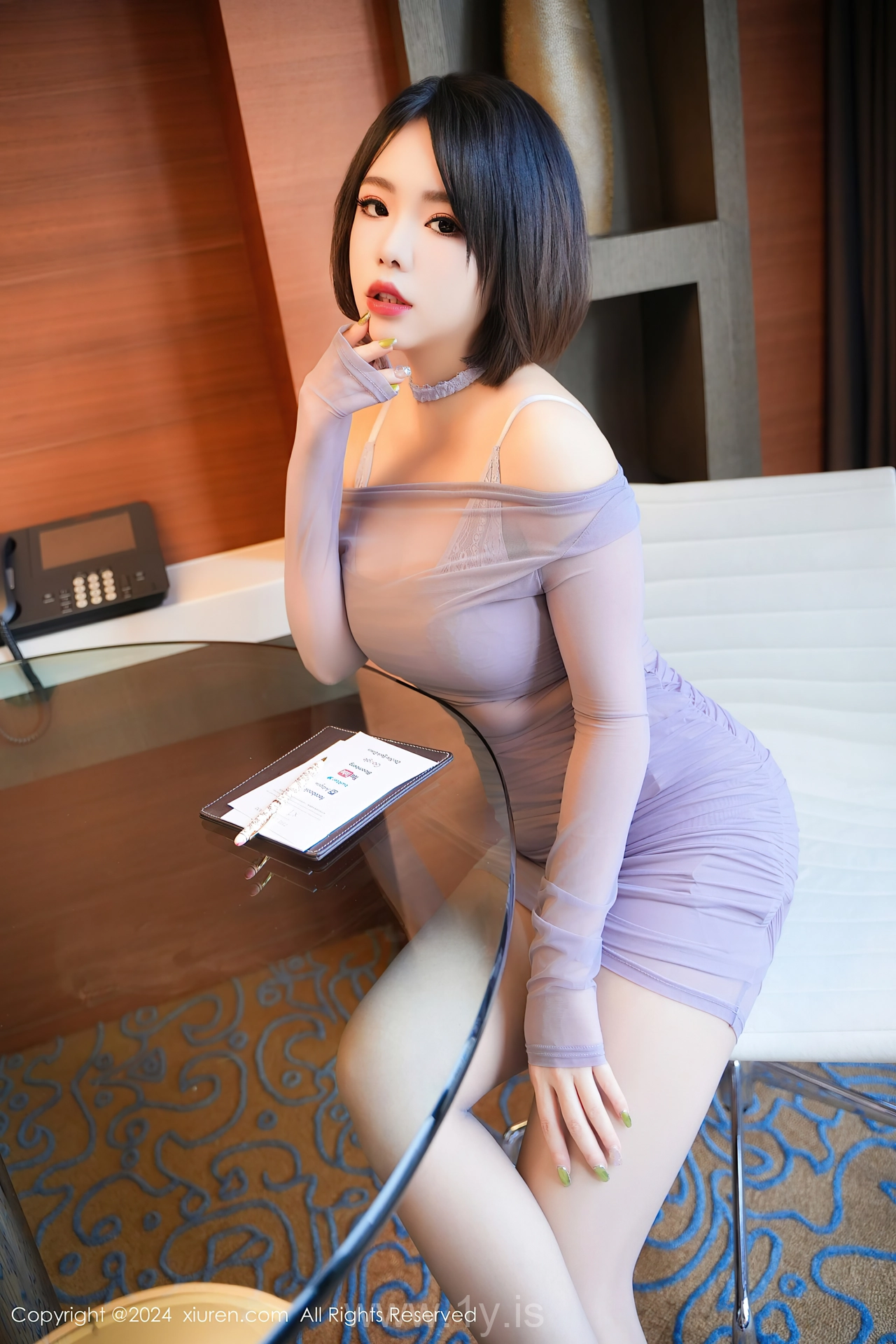 XIUREN(秀人网) No.8391 Well-developed Chinese Angel 陆萱雅