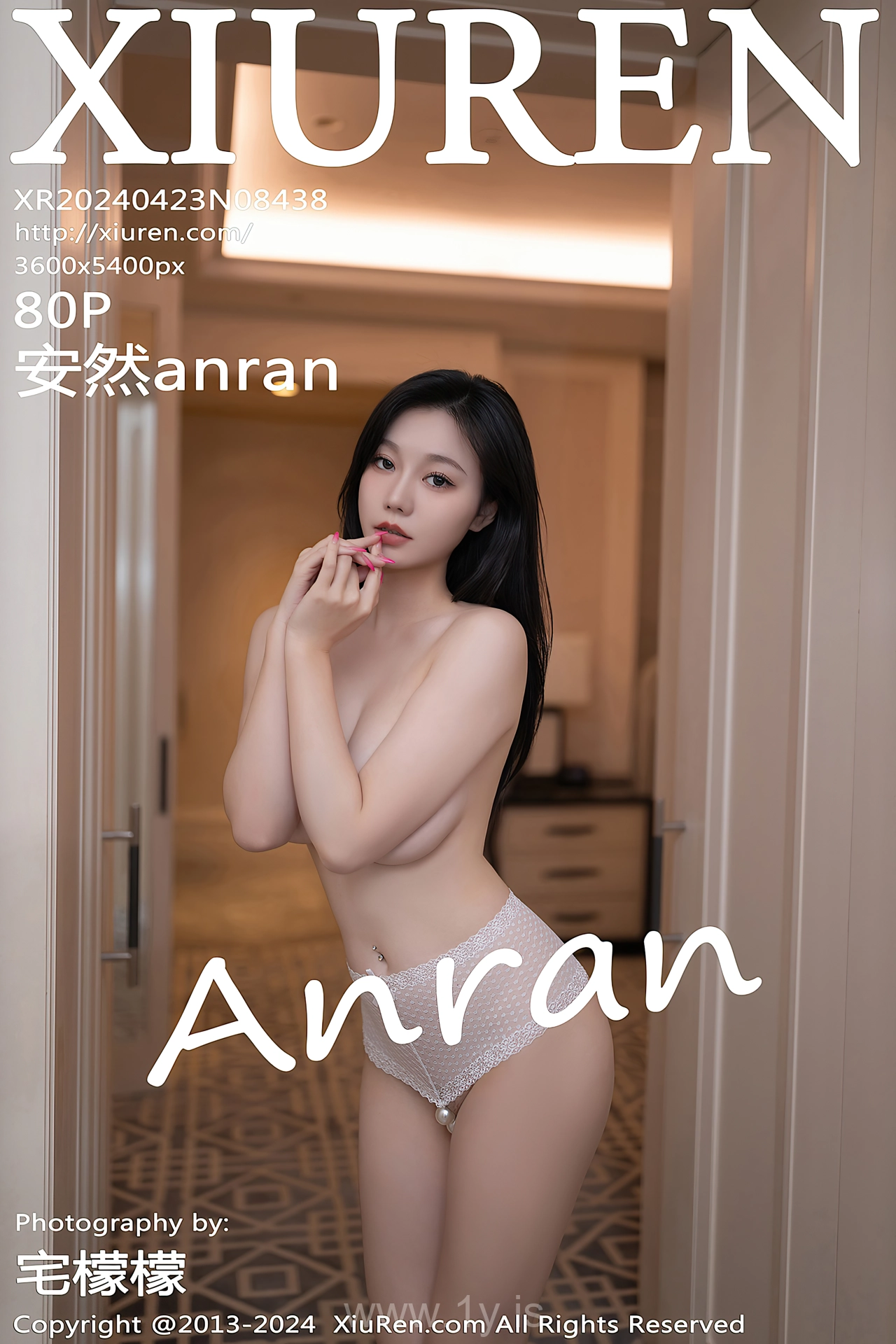 XIUREN(秀人网) No.8438 Pretty Chinese Babe 安然anran