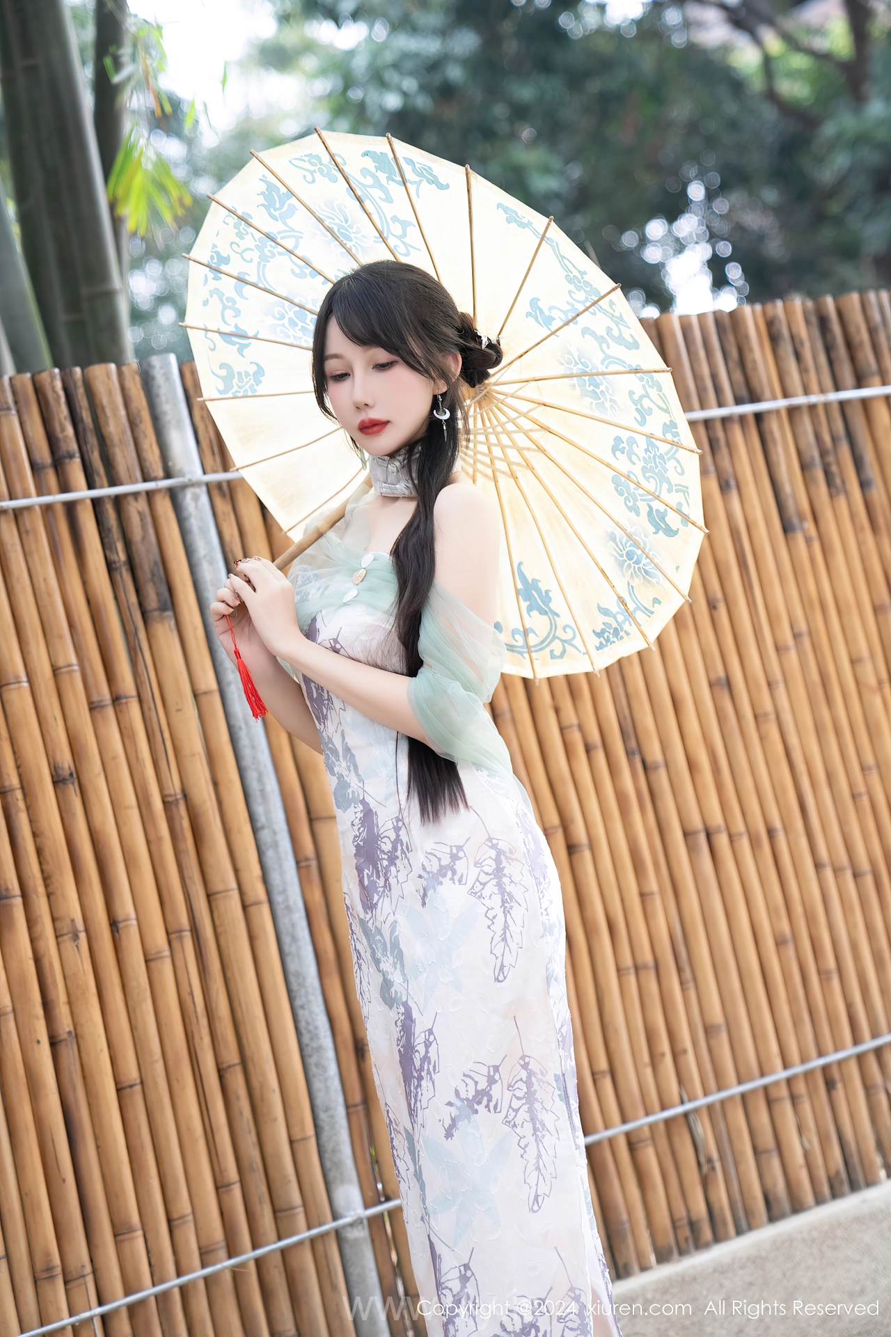 XIUREN(秀人网) No.8448 Enchanting & Flawless Asian Homebody Girl 波巧酱