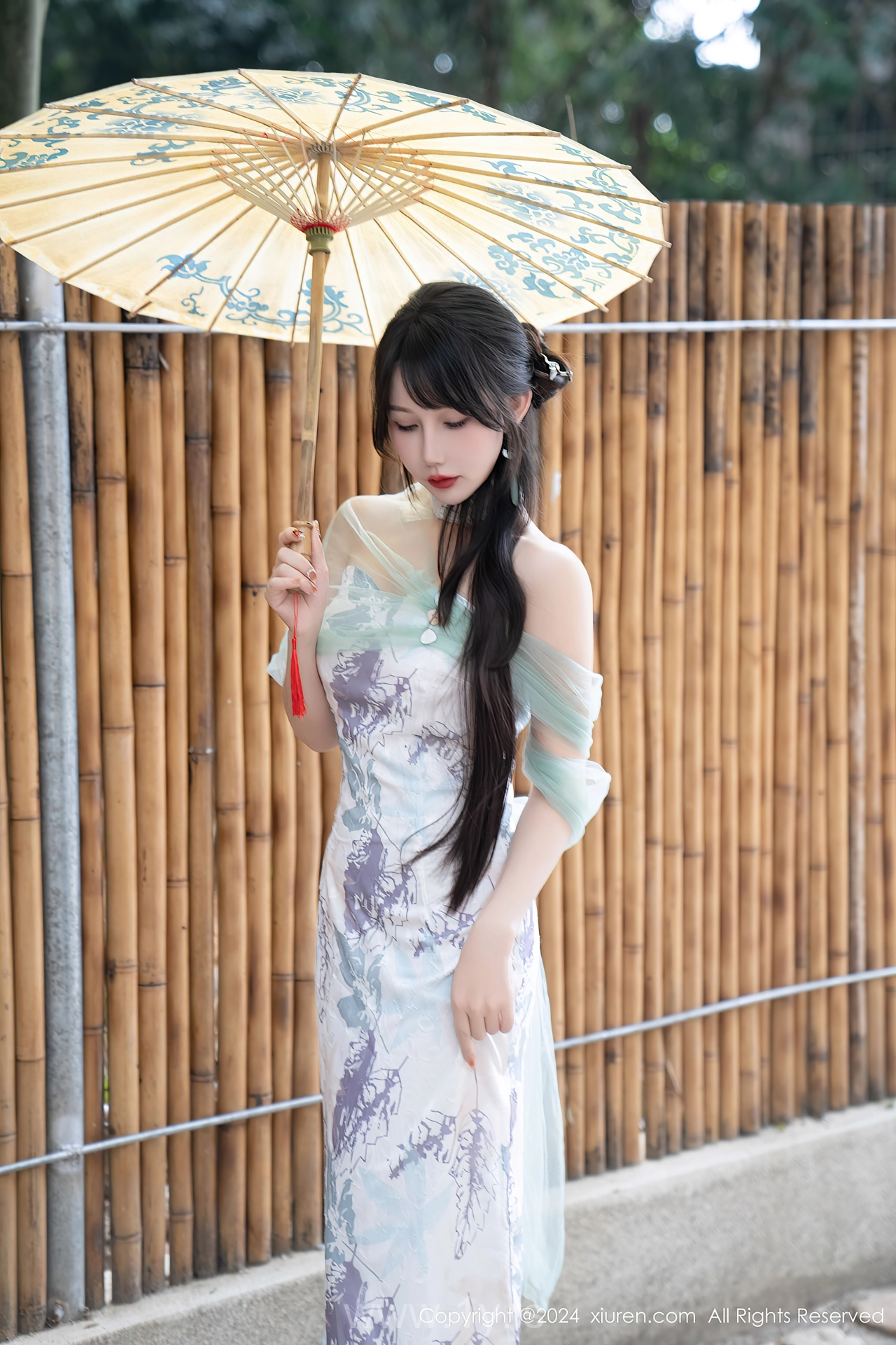 XIUREN(秀人网) No.8448 Enchanting & Flawless Asian Homebody Girl 波巧酱