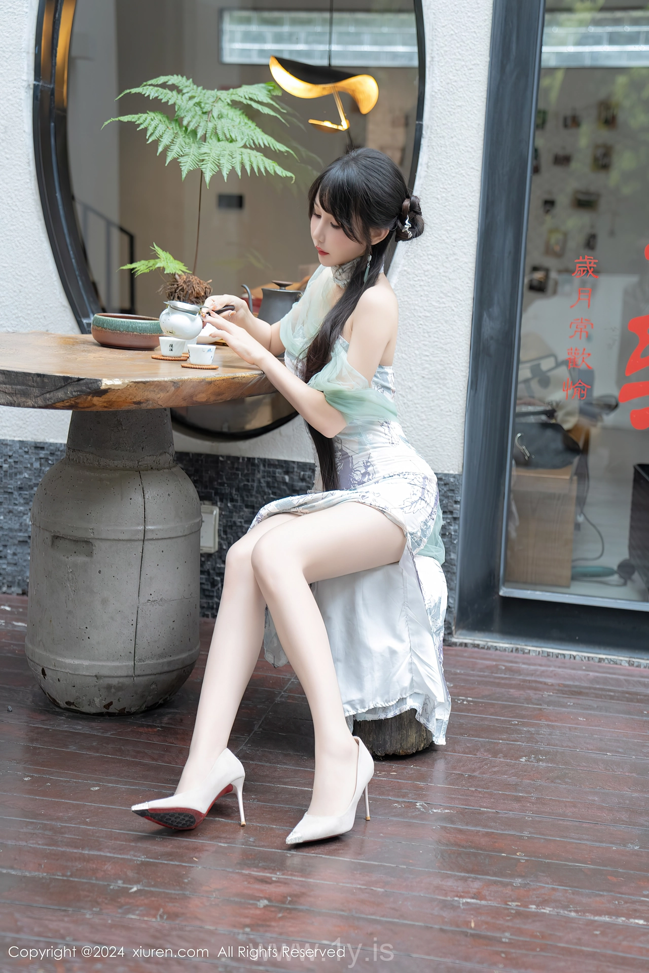 XIUREN(秀人网) No.8448 Enchanting & Flawless Asian Homebody Girl 波巧酱