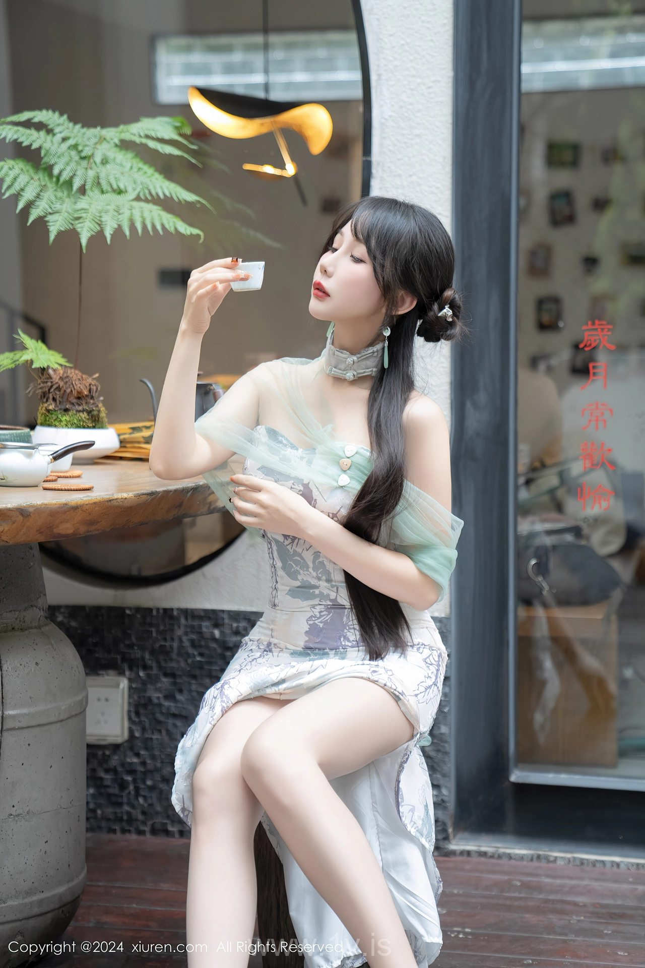 XIUREN(秀人网) No.8448 Enchanting & Flawless Asian Homebody Girl 波巧酱