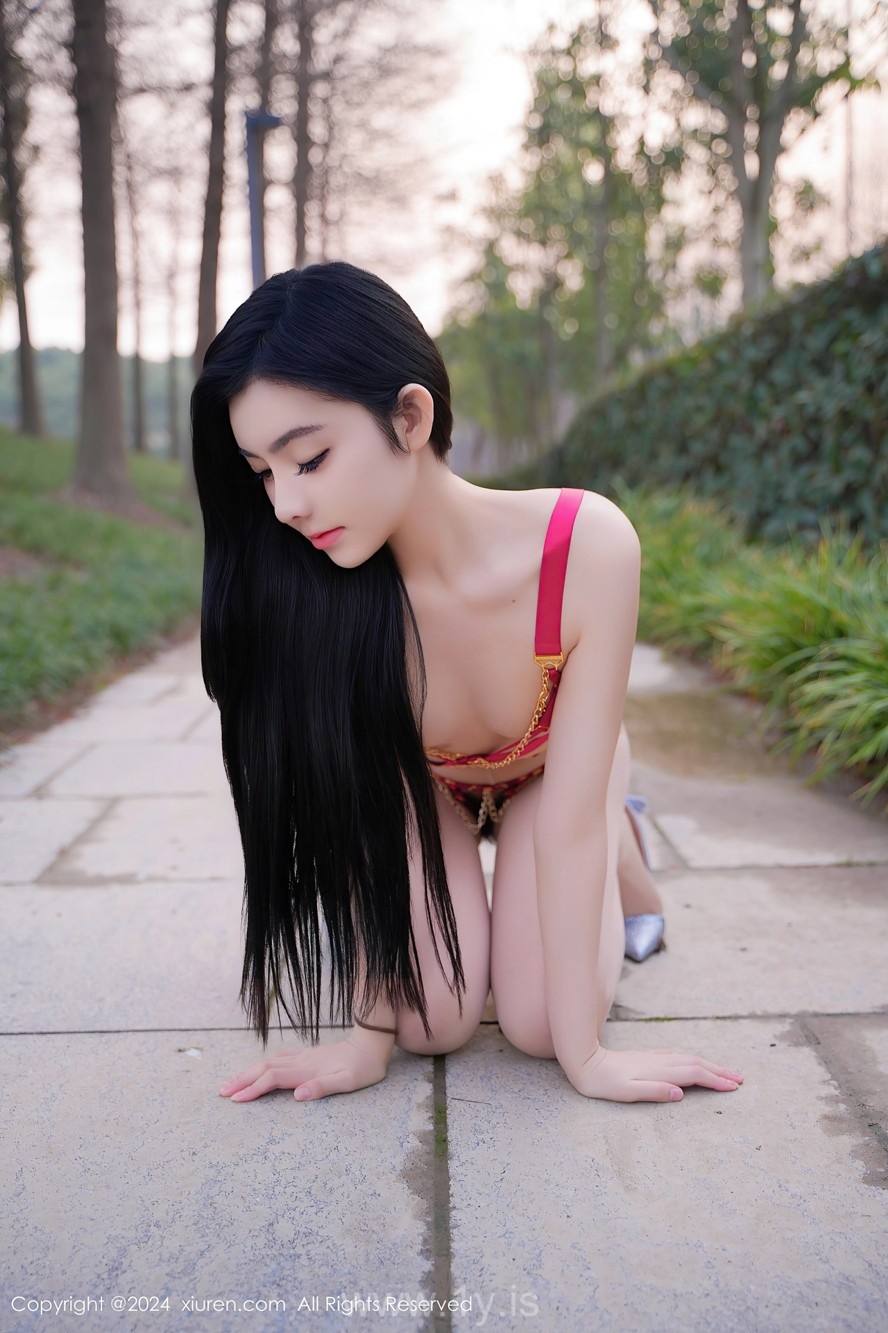 XIUREN(秀人网) No.8489 Sultry Asian Angel 龙雪儿