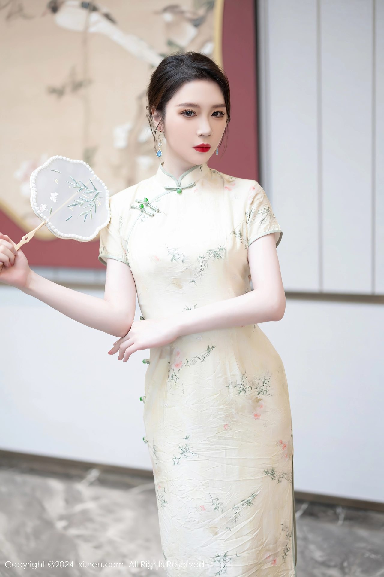 XIUREN(秀人网) No.8497 Attractive & Fancy Asian Peri 梦心玥