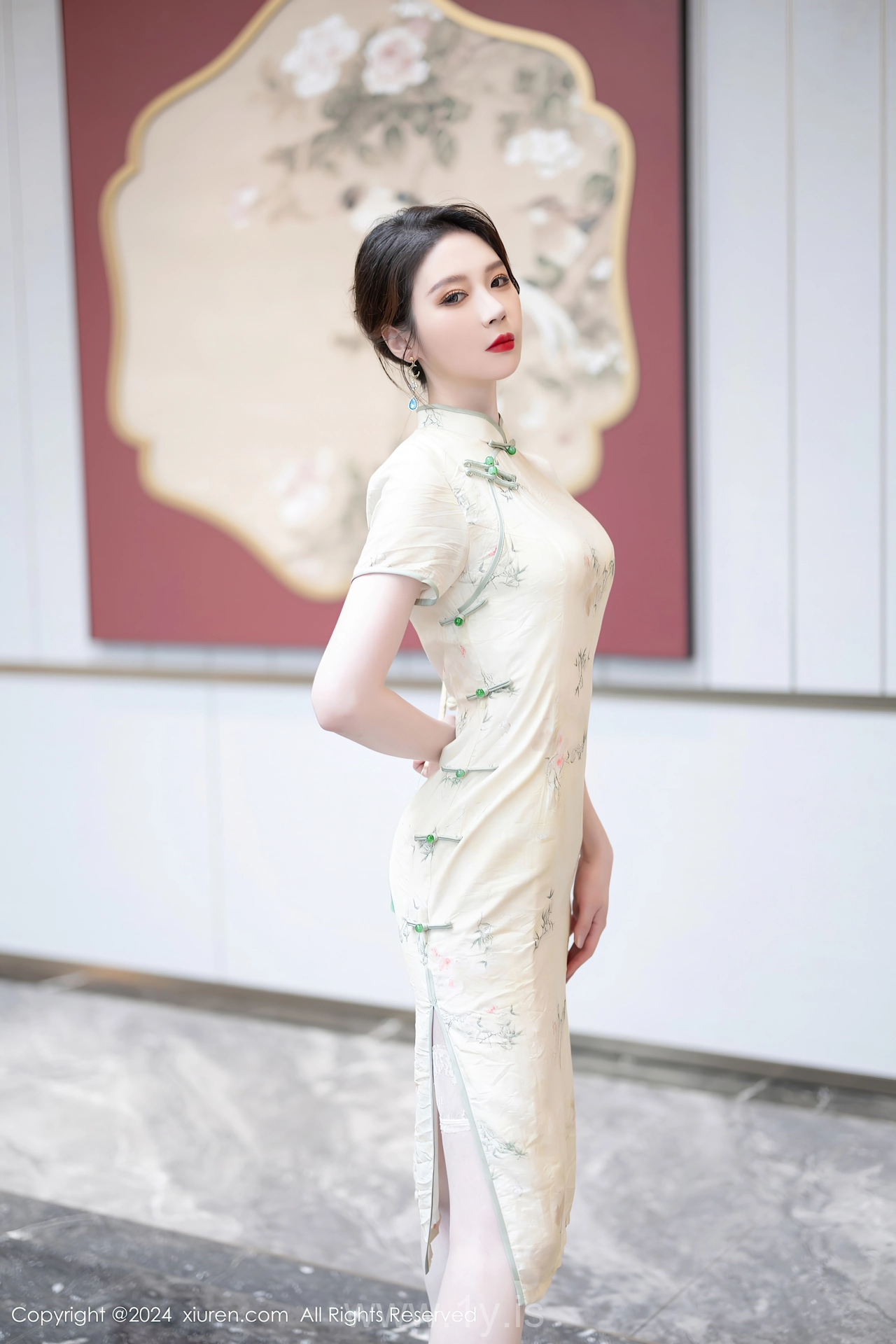 XIUREN(秀人网) No.8497 Attractive & Fancy Asian Peri 梦心玥