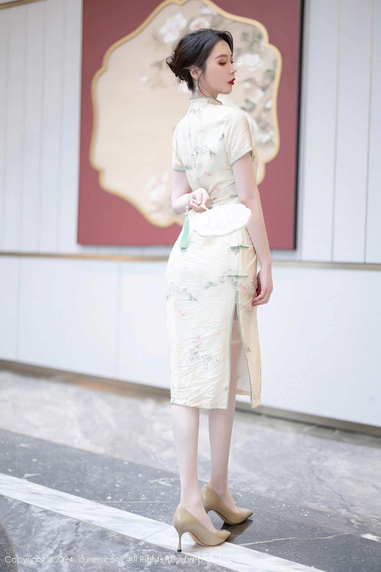 XIUREN(秀人网) No.8497 Attractive & Fancy Asian Peri 梦心玥