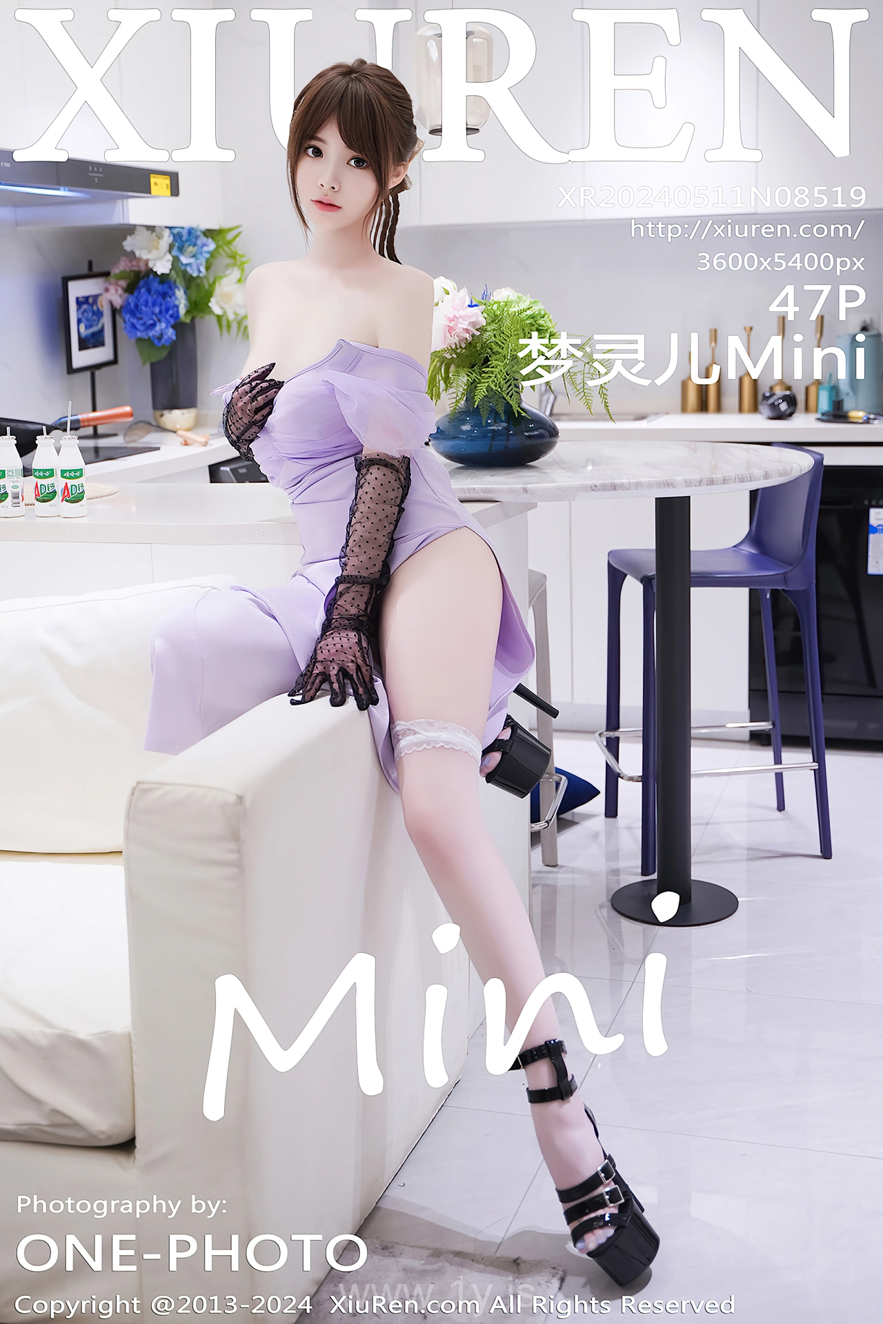 XIUREN(秀人网) No.8519 Enchanting Asian Belle 梦灵儿Mini
