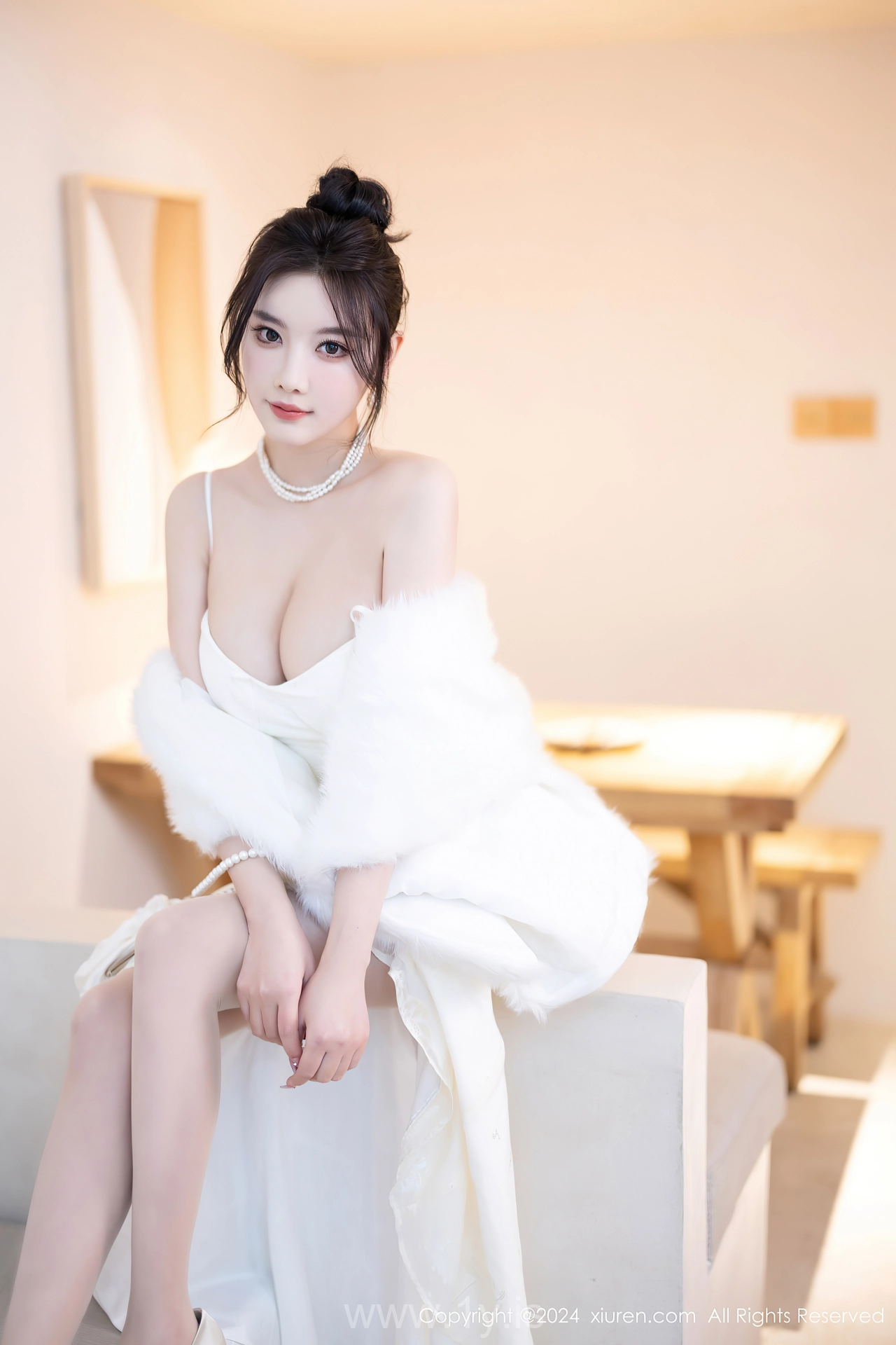 XIUREN(秀人网) No.8538 Delightful & Lovely Chinese Temptress 杨晨晨Yome