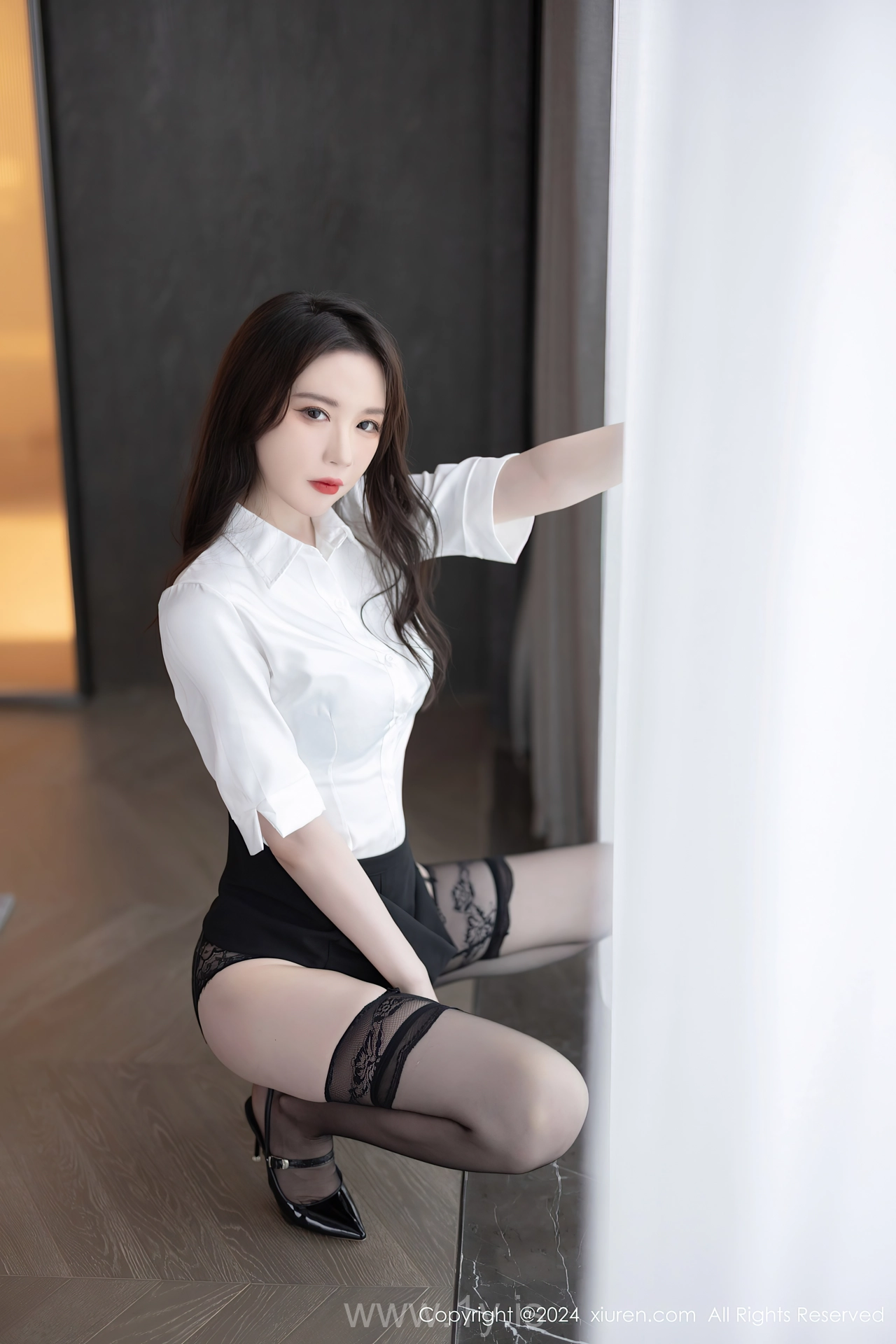 XIUREN(秀人网) No.8545 Good-looking Chinese Seductress 梦心玥