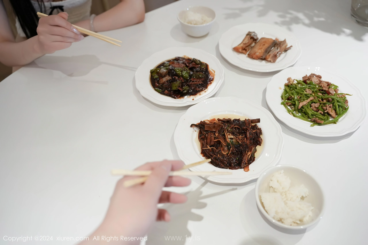 XIUREN(秀人网) No.8557 Pretty & Quiet Asian Charmer 晚苏susu