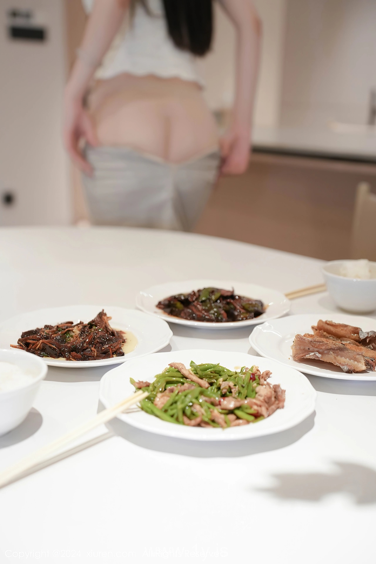 XIUREN(秀人网) No.8557 Pretty & Quiet Asian Charmer 晚苏susu