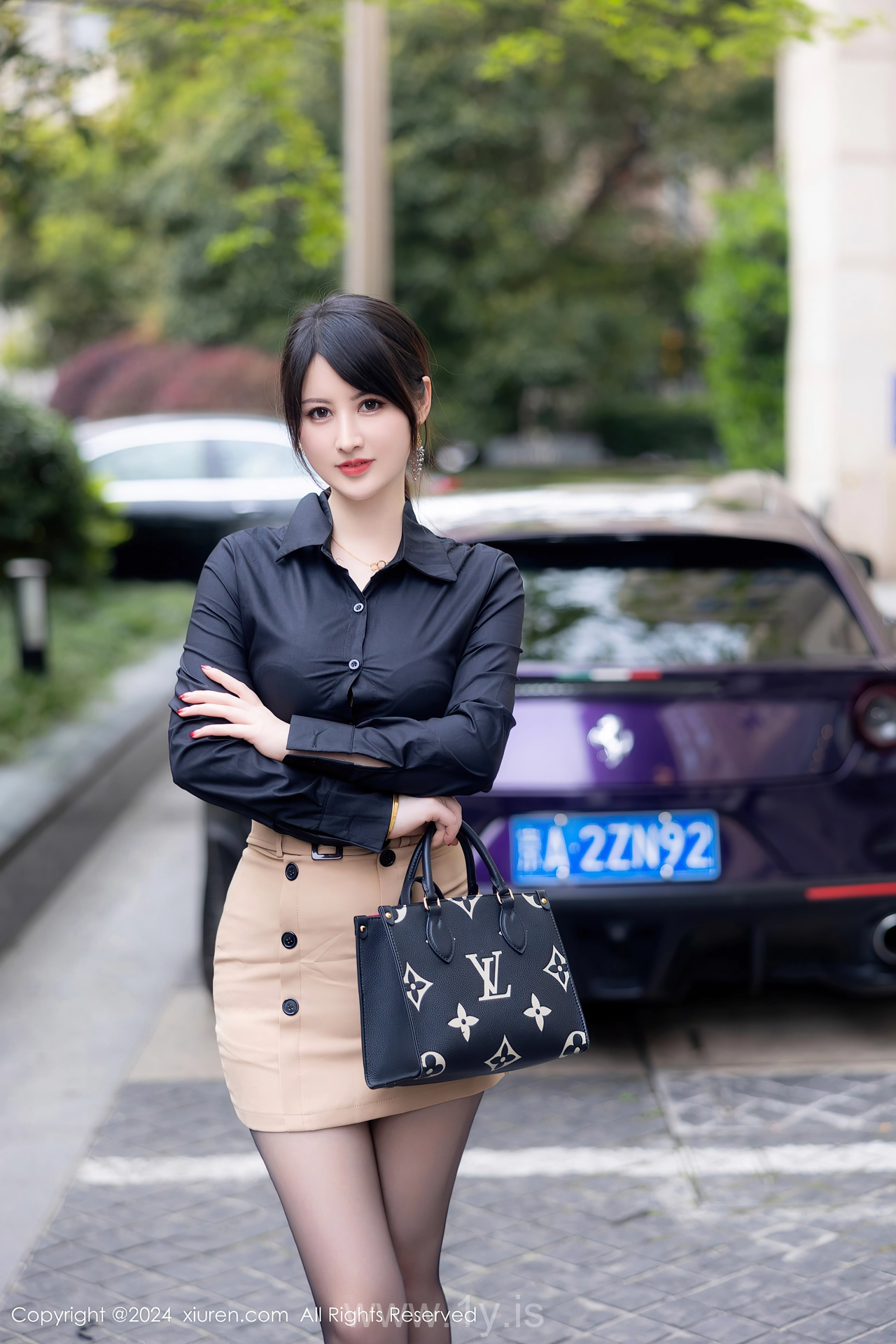 XIUREN(秀人网) No.8569 Stylish Asian Peri 诗诗kiki