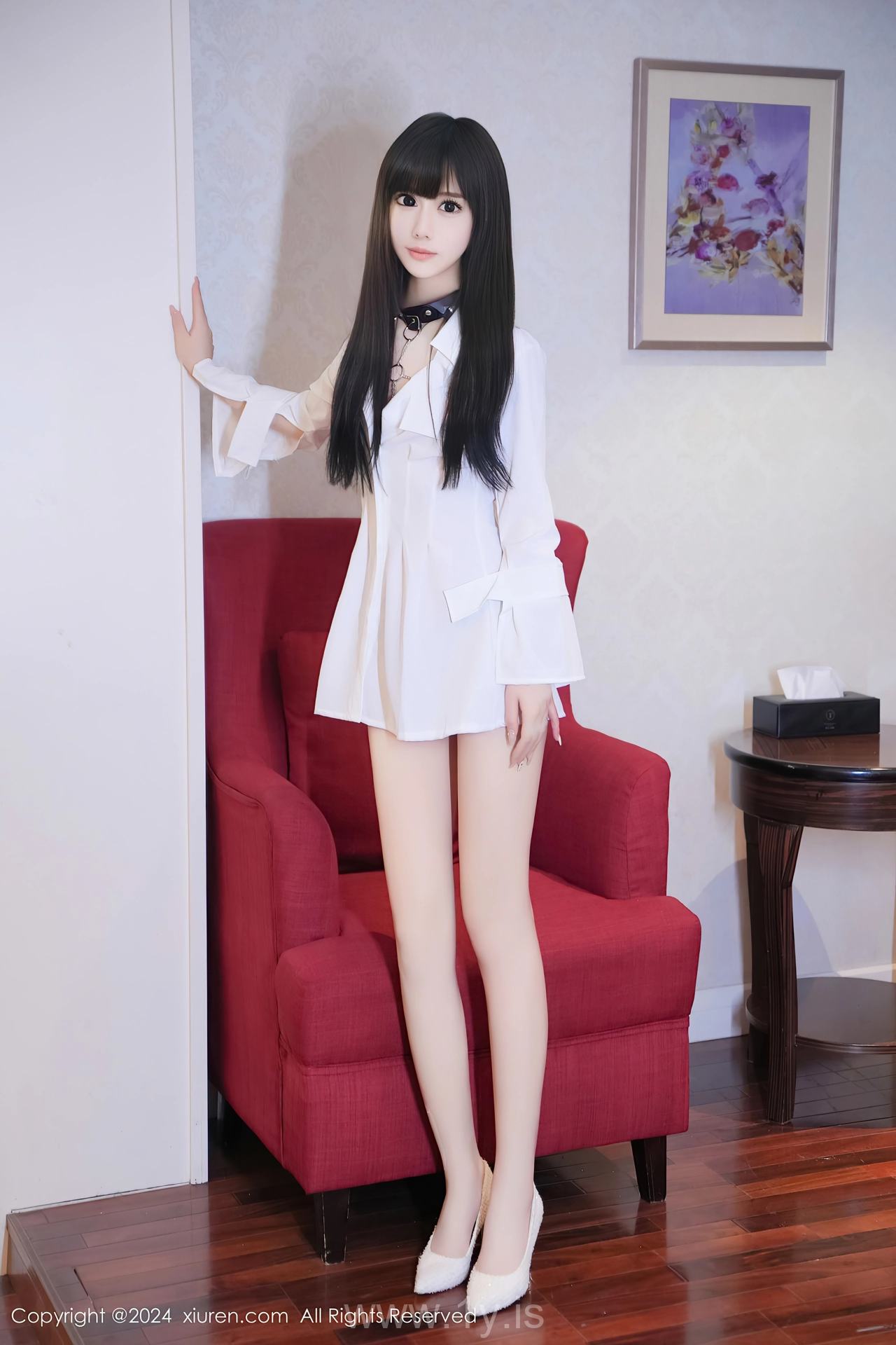 XIUREN(秀人网) No.8573 Trendy & Playful Chinese Femme fatale 沐言yanyan