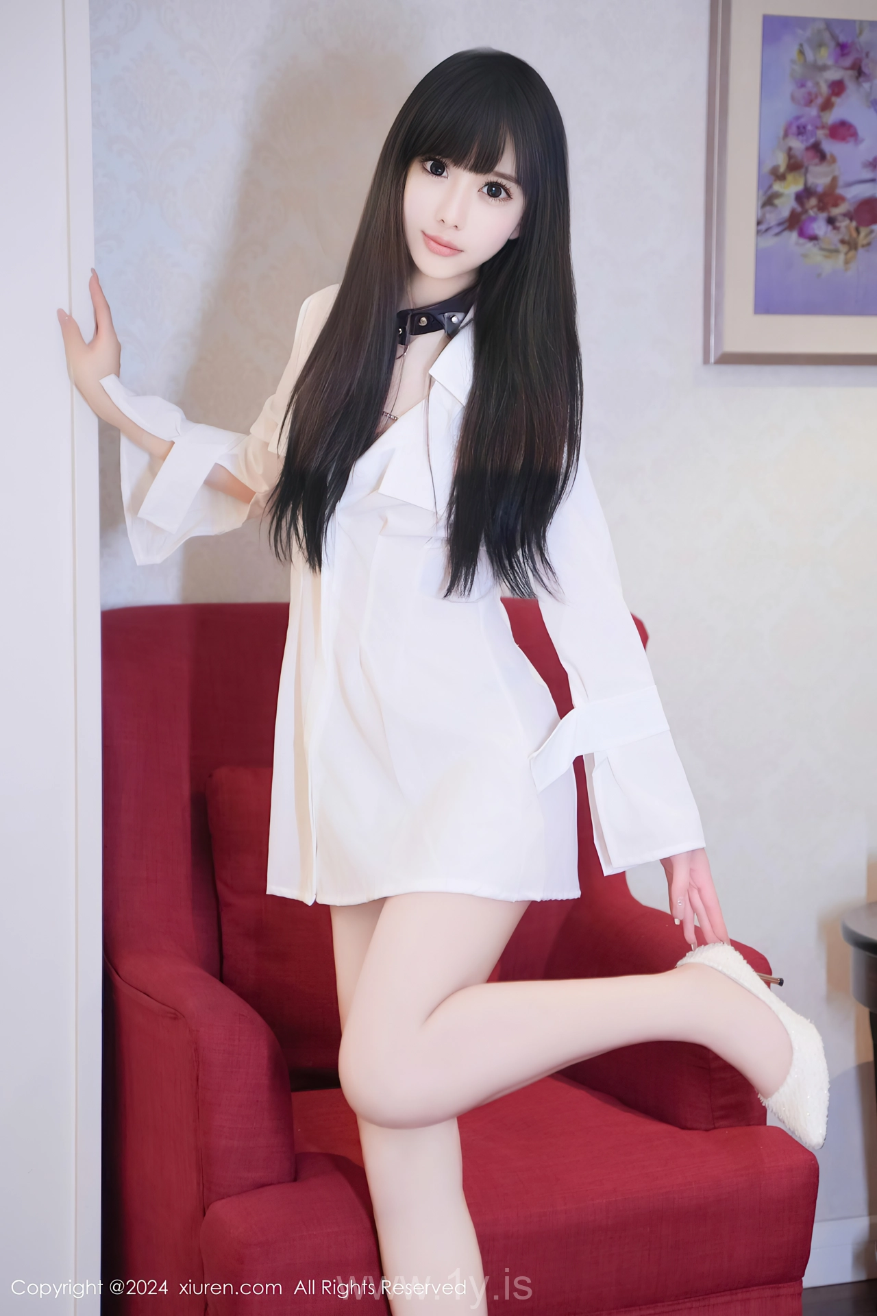 XIUREN(秀人网) No.8573 Trendy & Playful Chinese Femme fatale 沐言yanyan