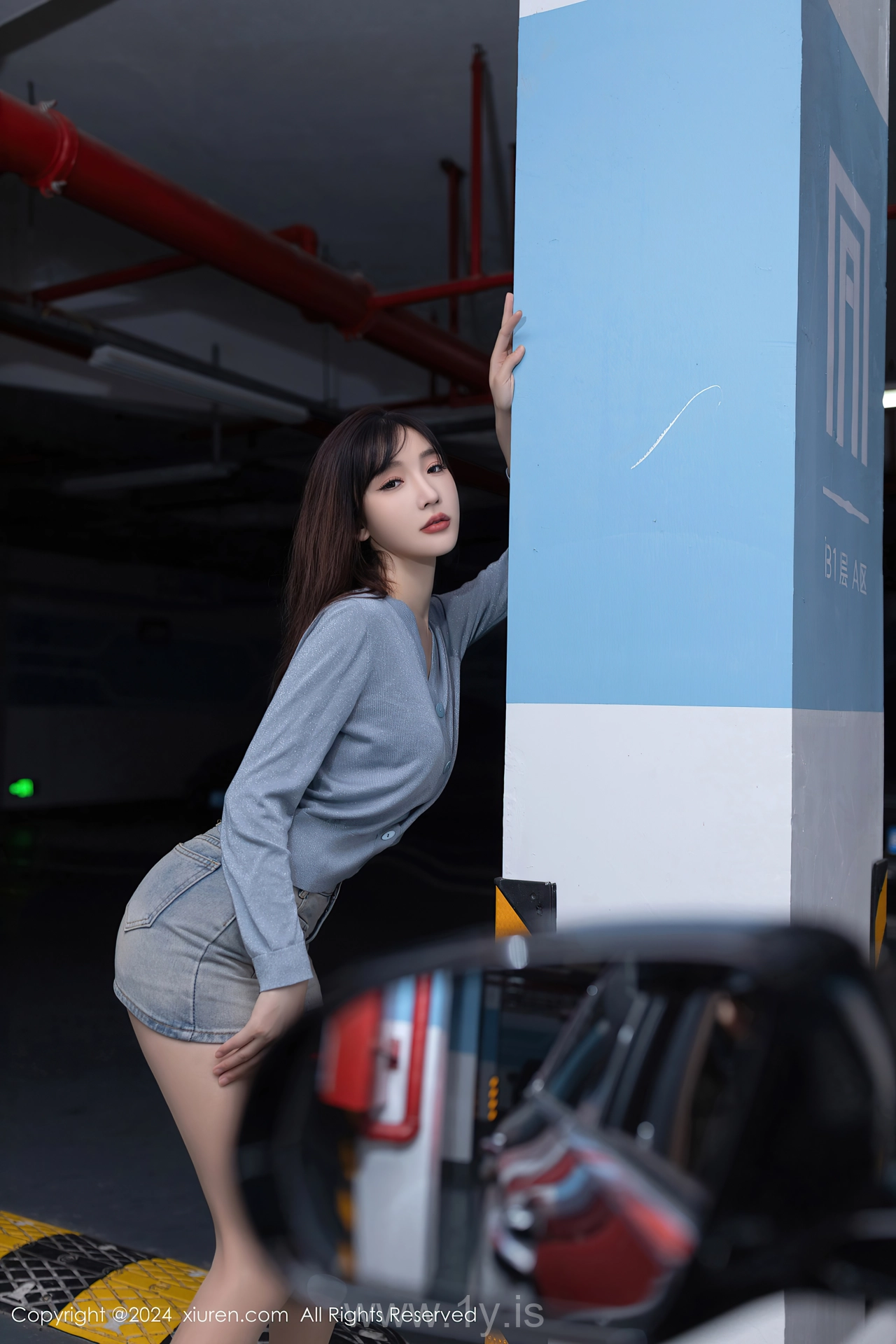 XIUREN(秀人网) No.8590 Good-looking Chinese Sweetheart 陆萱萱