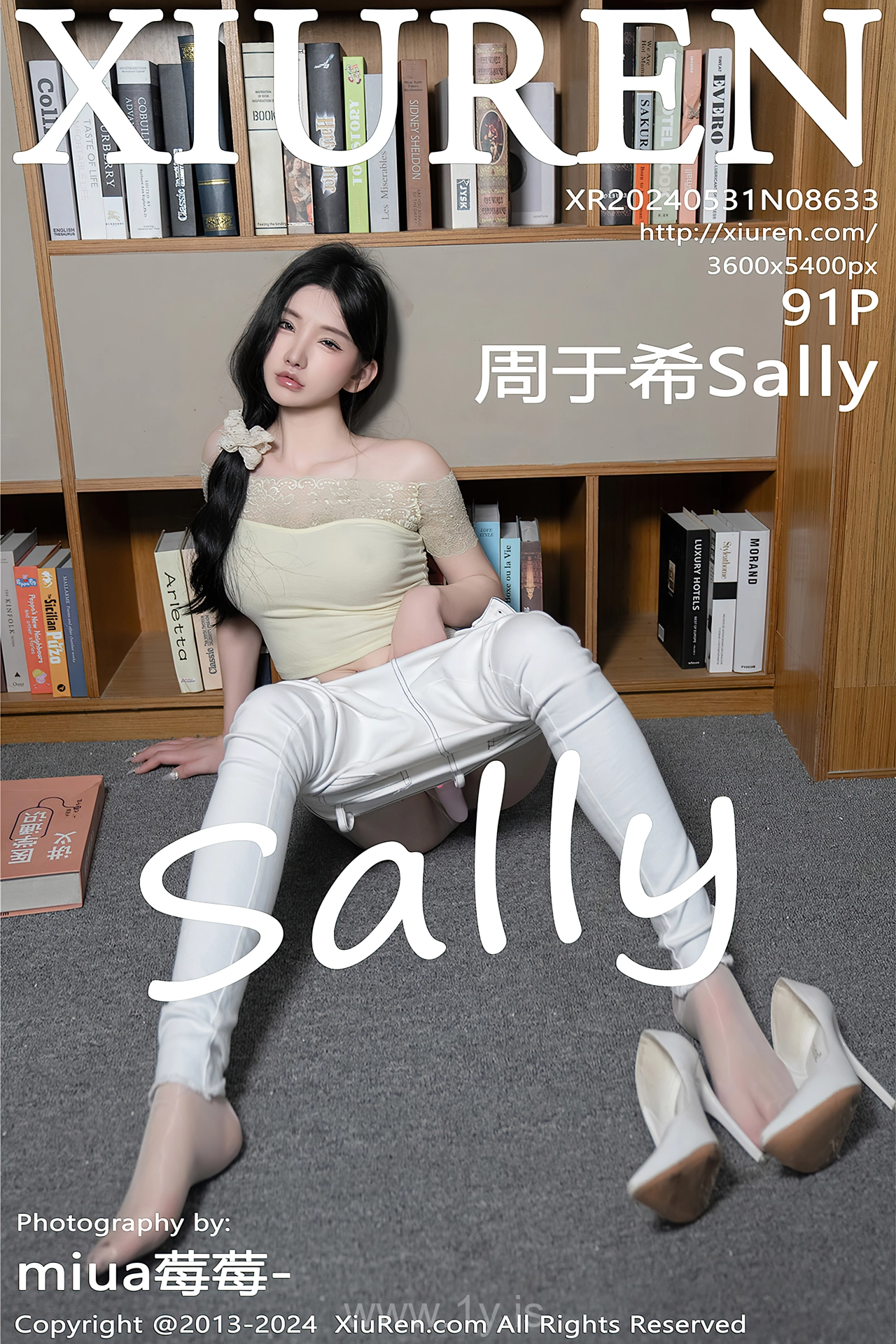 XIUREN(秀人网) No.8633 Fair & Delightful Asian Peri 周于希Sally