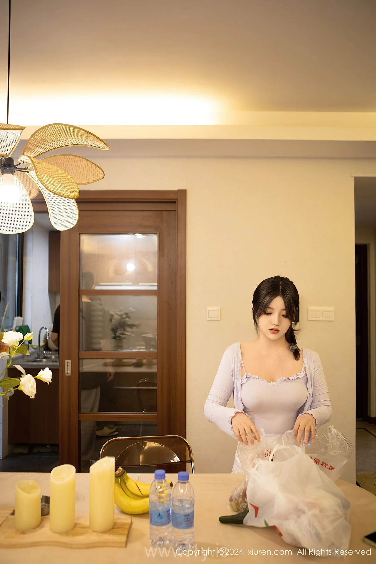 XIUREN(秀人网) No.8677 Cute & Graceful Chinese Rara Avis 豆瓣酱