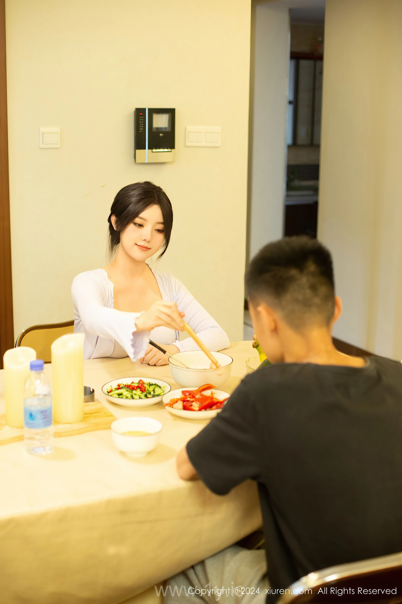 XIUREN(秀人网) No.8677 Cute & Graceful Chinese Rara Avis 豆瓣酱