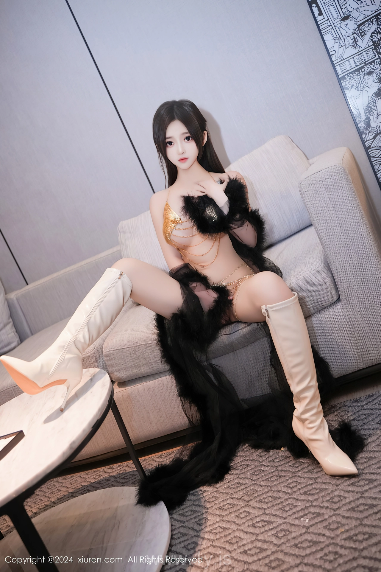 XIUREN(秀人网) No.8686 Fancy & Hot Asian Goddess 奶茶味的包子