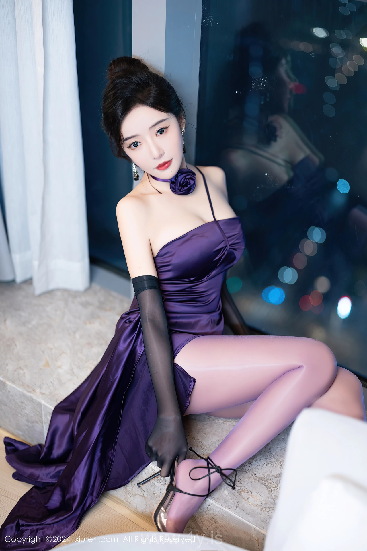 XIUREN(秀人网) No.8698 Lovely & Good-looking Asian Maiden 王馨瑶yanni