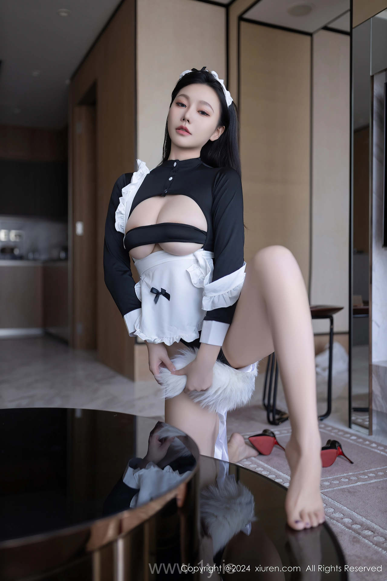 XIUREN(秀人网) No.8720 Angelic Asian Siren 安然anran