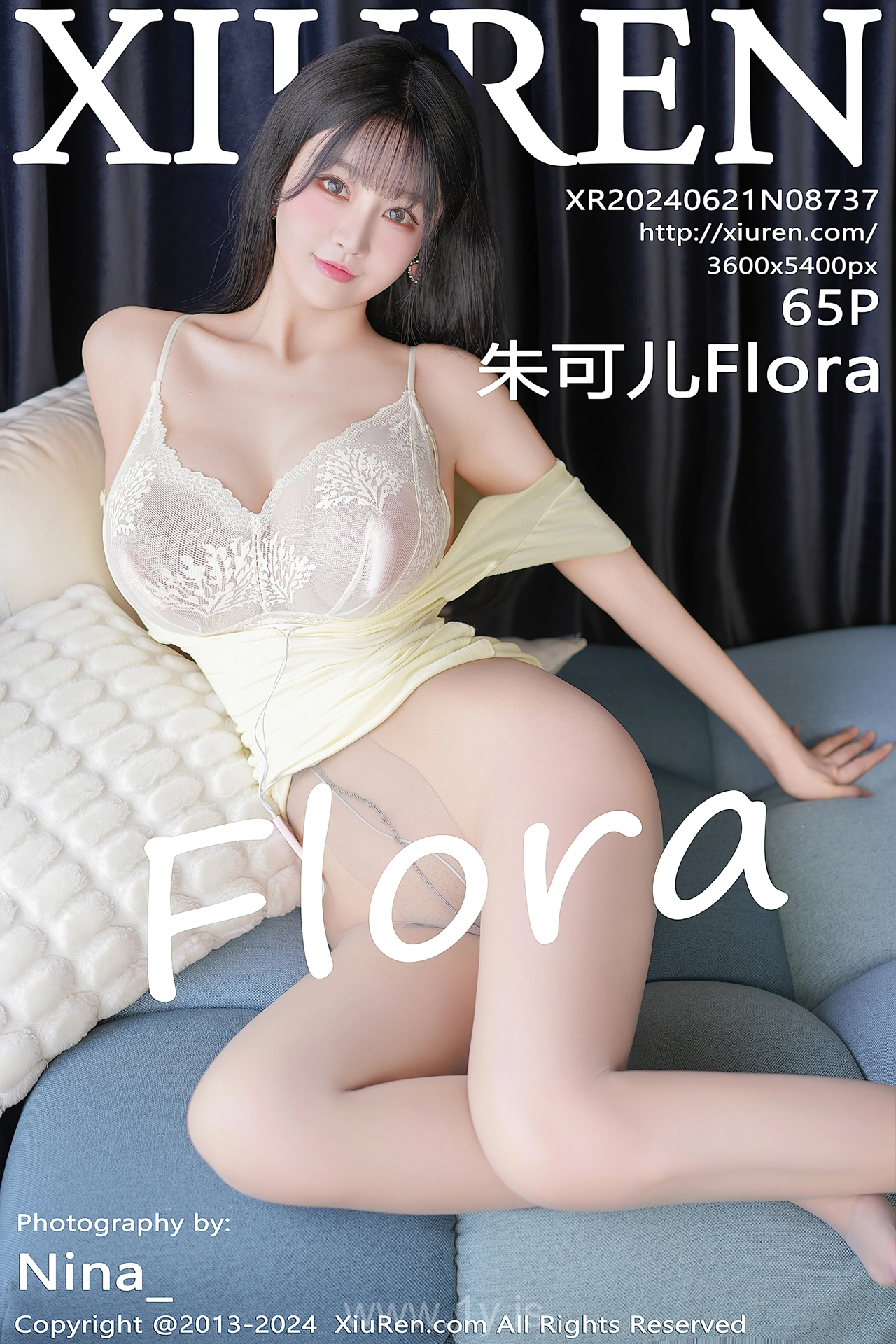 XIUREN(秀人网) No.8737 Slender & Seductive Asian Enigma 朱可儿Flora