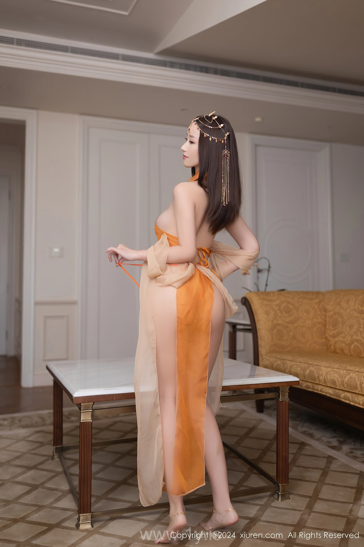 XIUREN(秀人网) No.8758 Fancy & Vivacious Chinese Maiden 杏子Yada