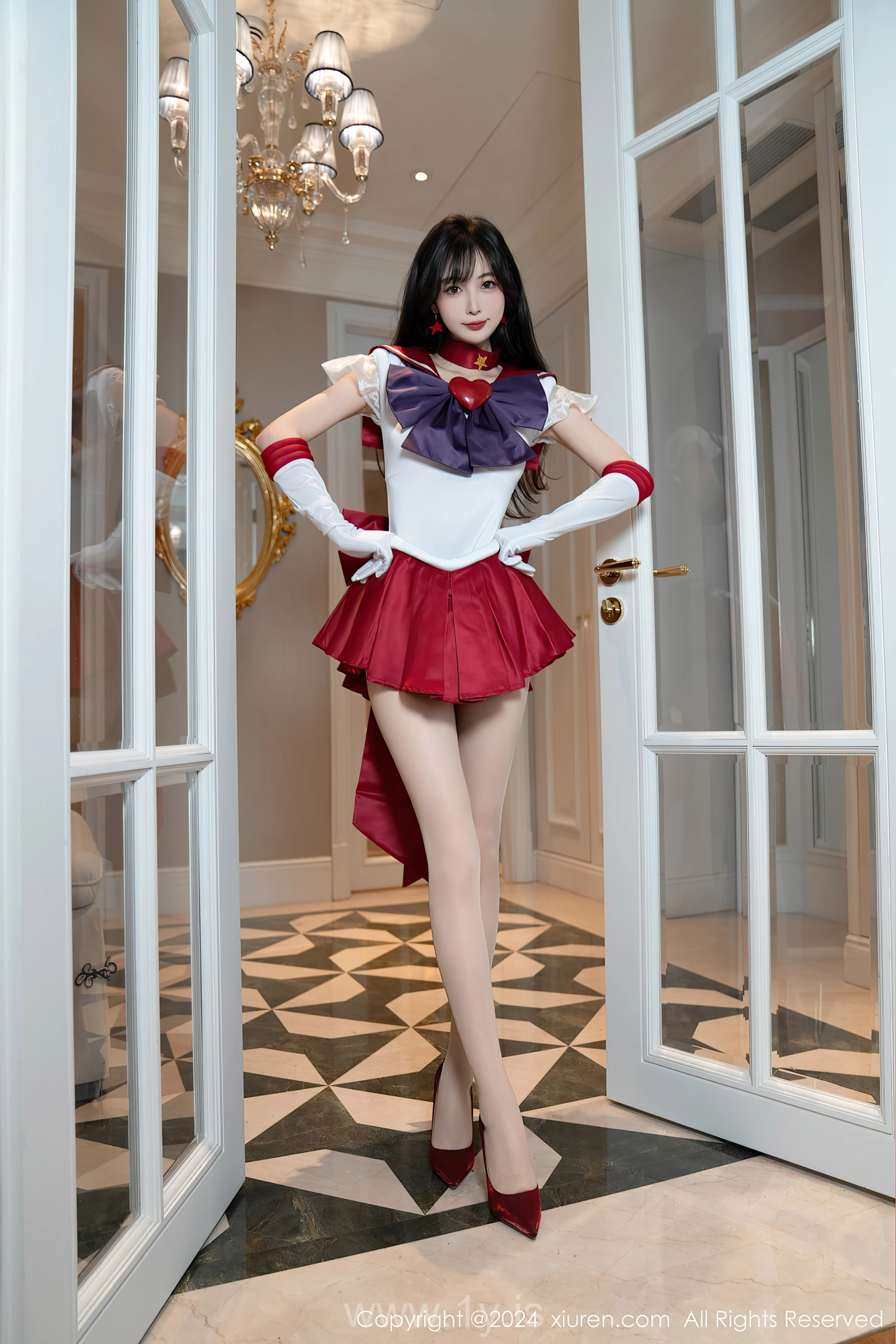 XIUREN(秀人网) No.8800 Tempting & Fashionable Chinese Cutie 林星阑