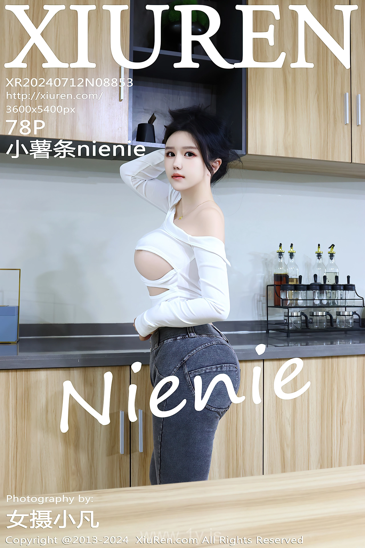 XIUREN(秀人网) No.8853 Gorgeous & Good-looking Asian Beauty Queen 小薯条nienie