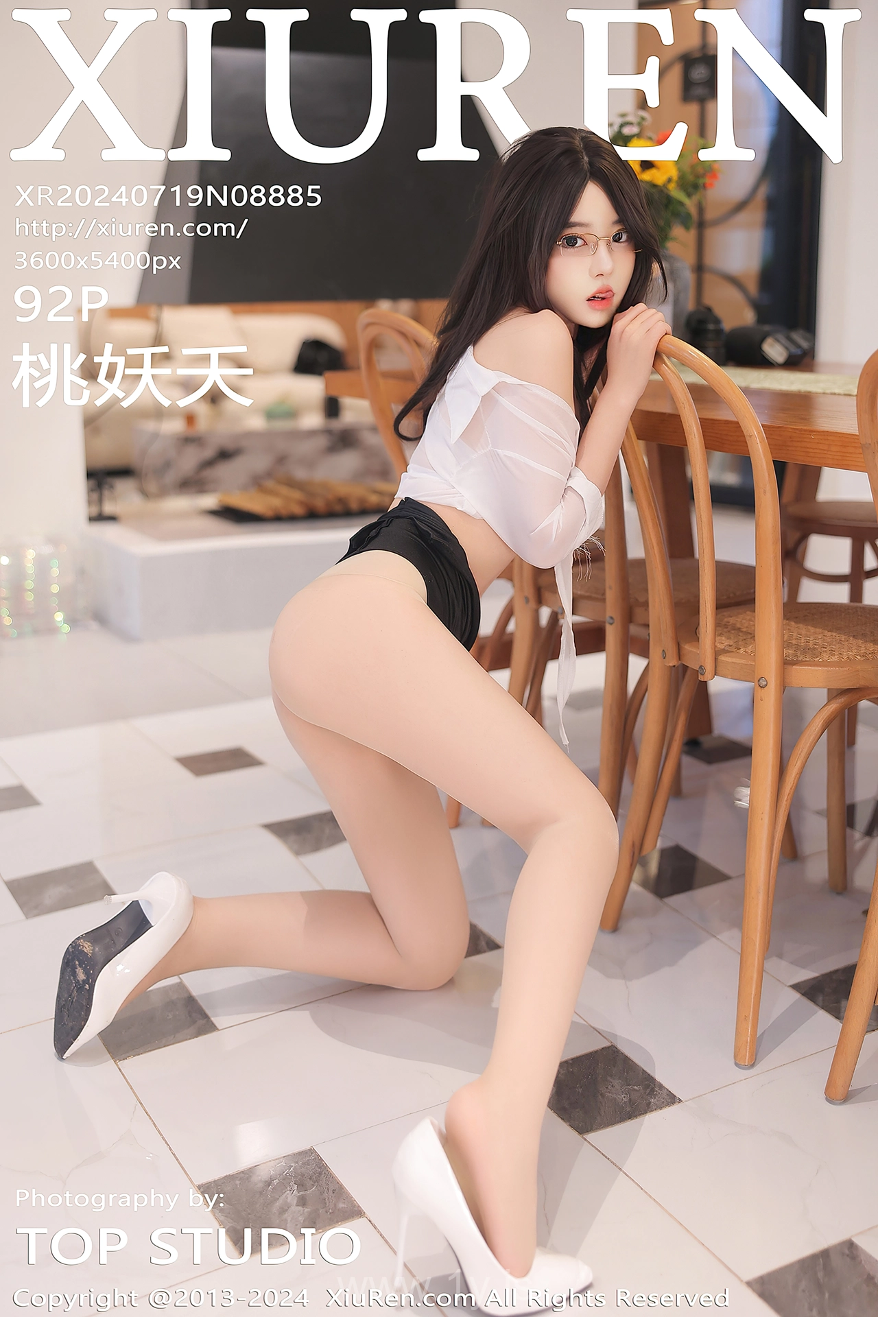 XIUREN(秀人网) No.8885 Hot & Fair Asian Beauty 桃妖夭