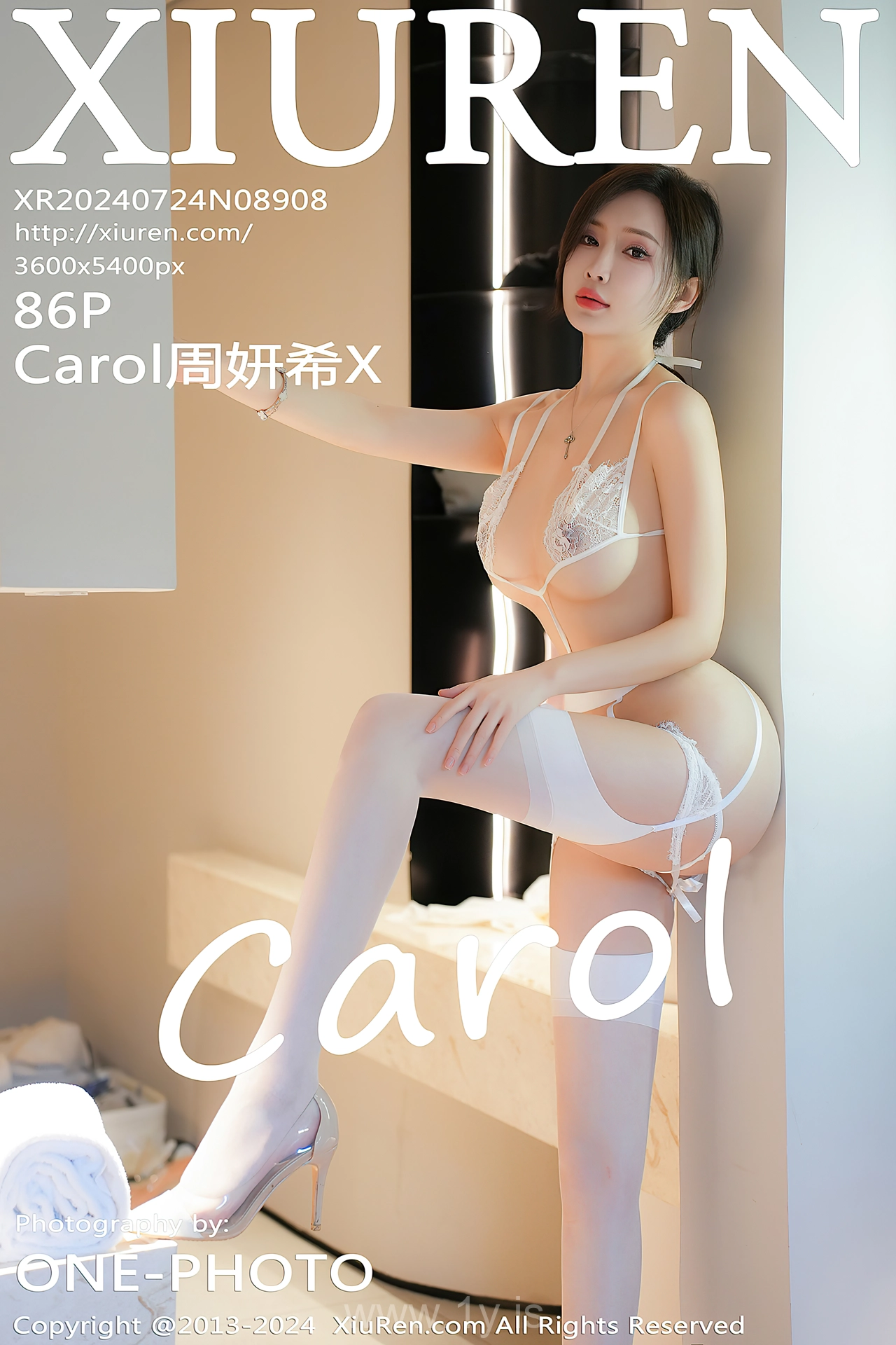 XIUREN(秀人网) No.8908 Stunning & Trendy Asian Charmer Carol周妍希X
