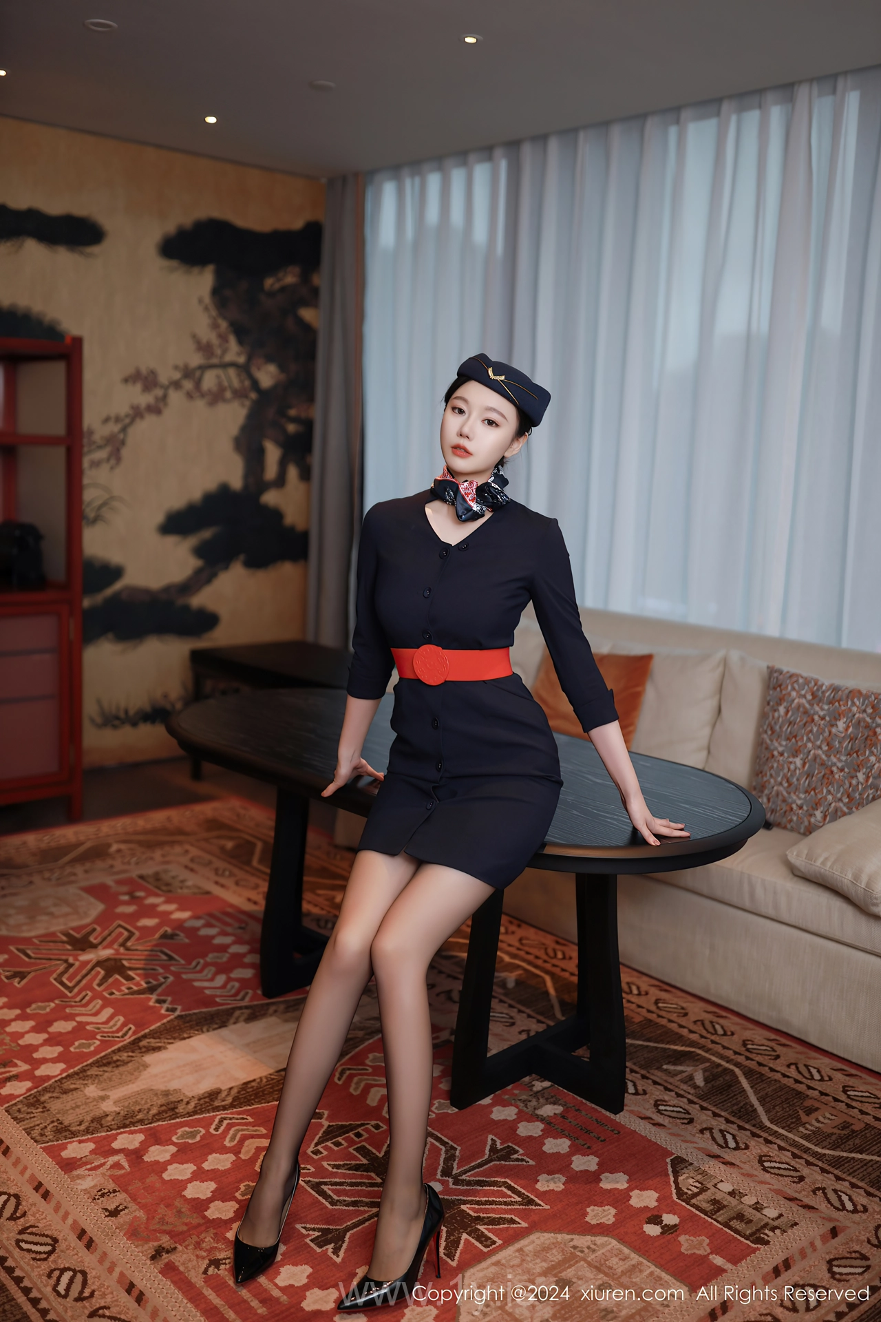 XIUREN(秀人网) No.8942 Delicate & Irresistible Chinese Sweetheart 安然anran