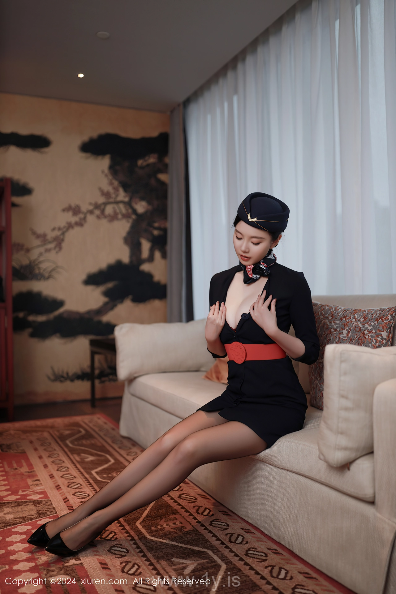 XIUREN(秀人网) No.8942 Delicate & Irresistible Chinese Sweetheart 安然anran