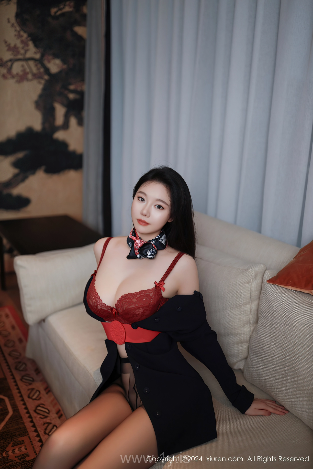 XIUREN(秀人网) No.8942 Delicate & Irresistible Chinese Sweetheart 安然anran