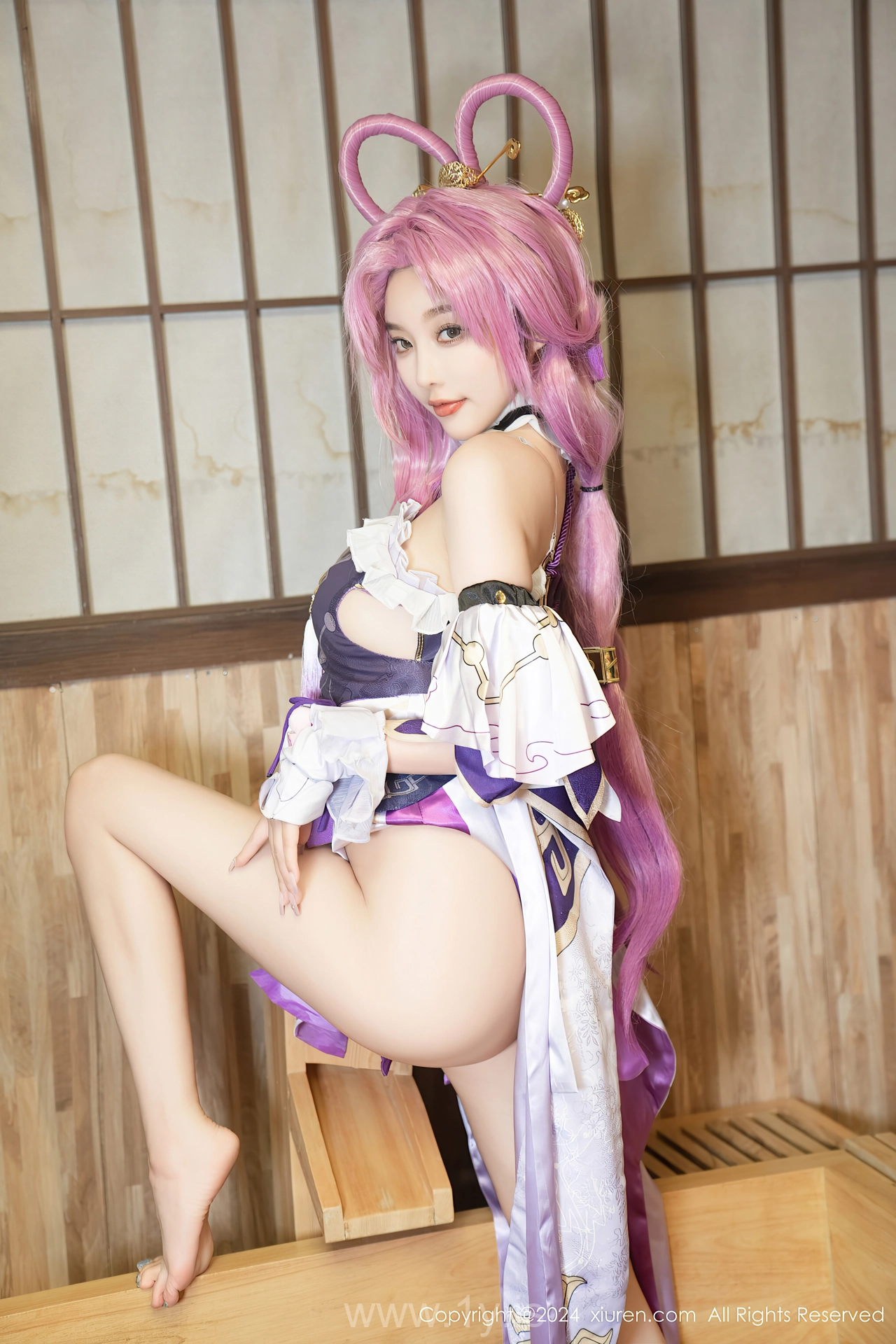 XIUREN(秀人网) No.8943 Sexy & Quiet Asian Chick 杨晨晨Yome