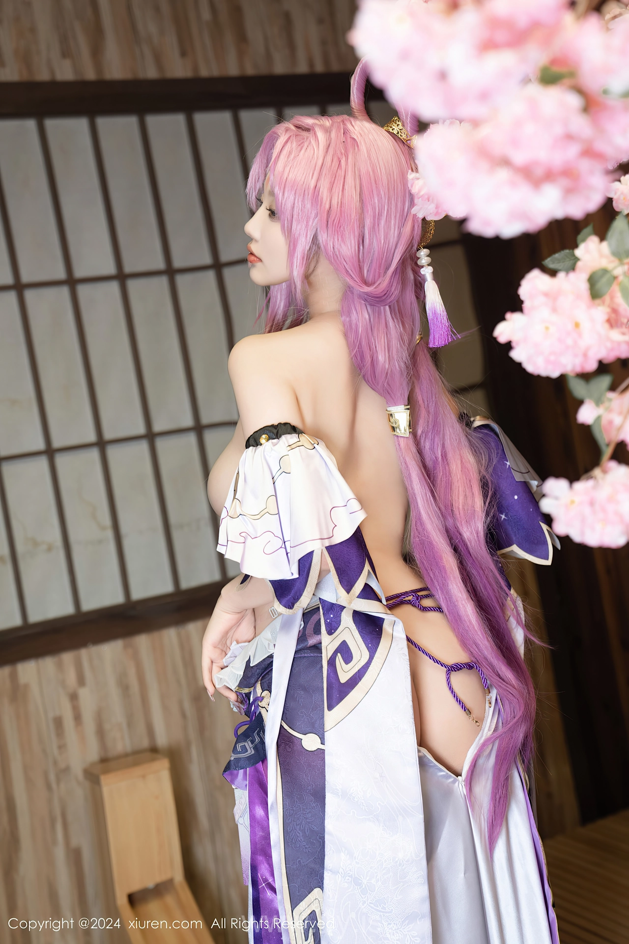 XIUREN(秀人网) No.8943 Sexy & Quiet Asian Chick 杨晨晨Yome