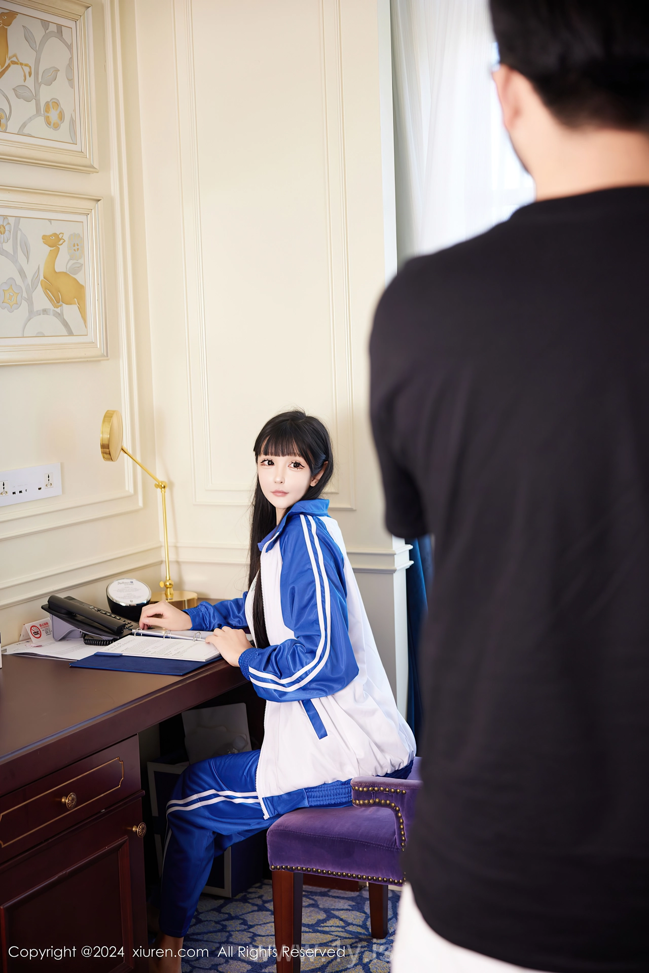 XIUREN(秀人网) No.9000 Charming & Slim Chinese Femme fatale 智恩baby