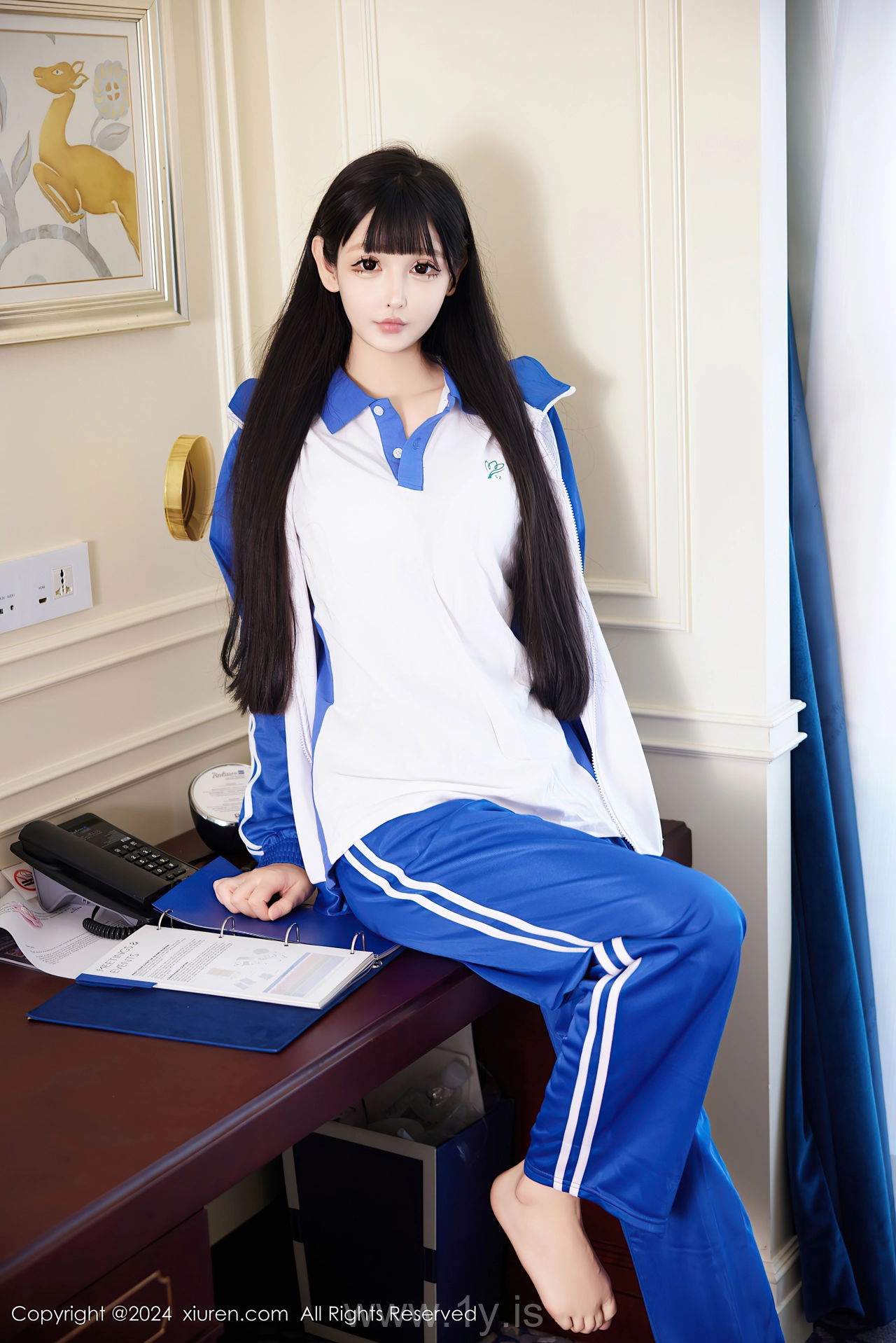 XIUREN(秀人网) No.9000 Charming & Slim Chinese Femme fatale 智恩baby