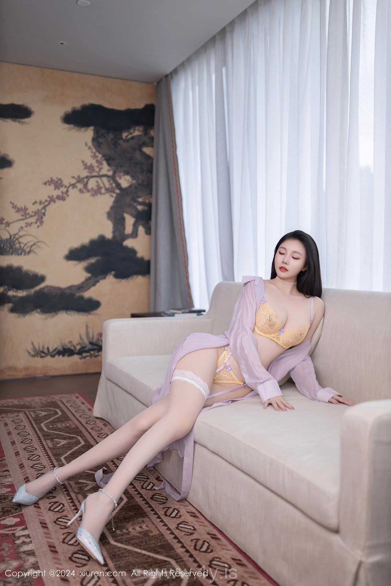 XIUREN(秀人网) No.9009 Enchanting & Slender Chinese Diva 安然anran