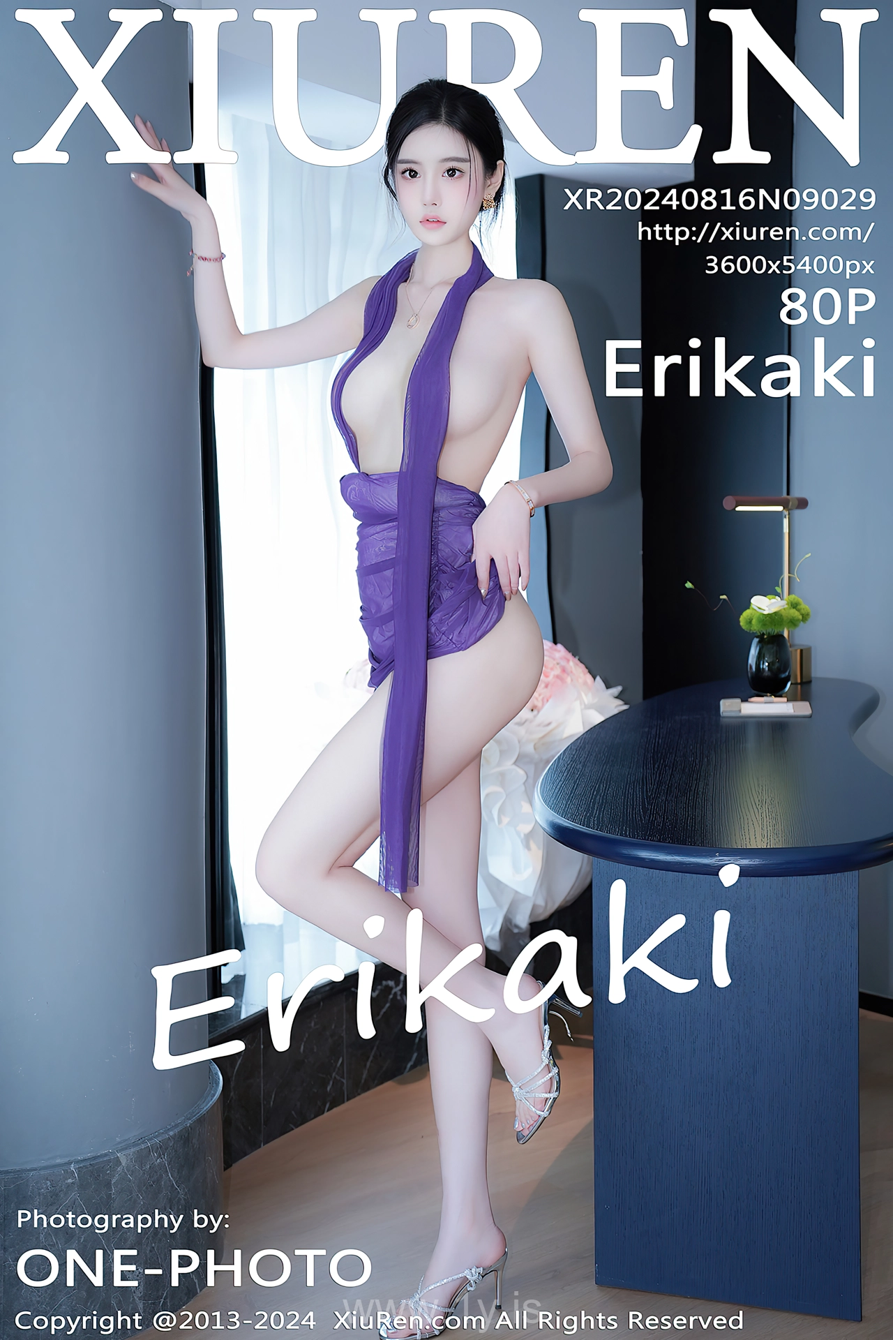 XIUREN(秀人网) No.9029 Elegant Chinese Temptress Erikaki