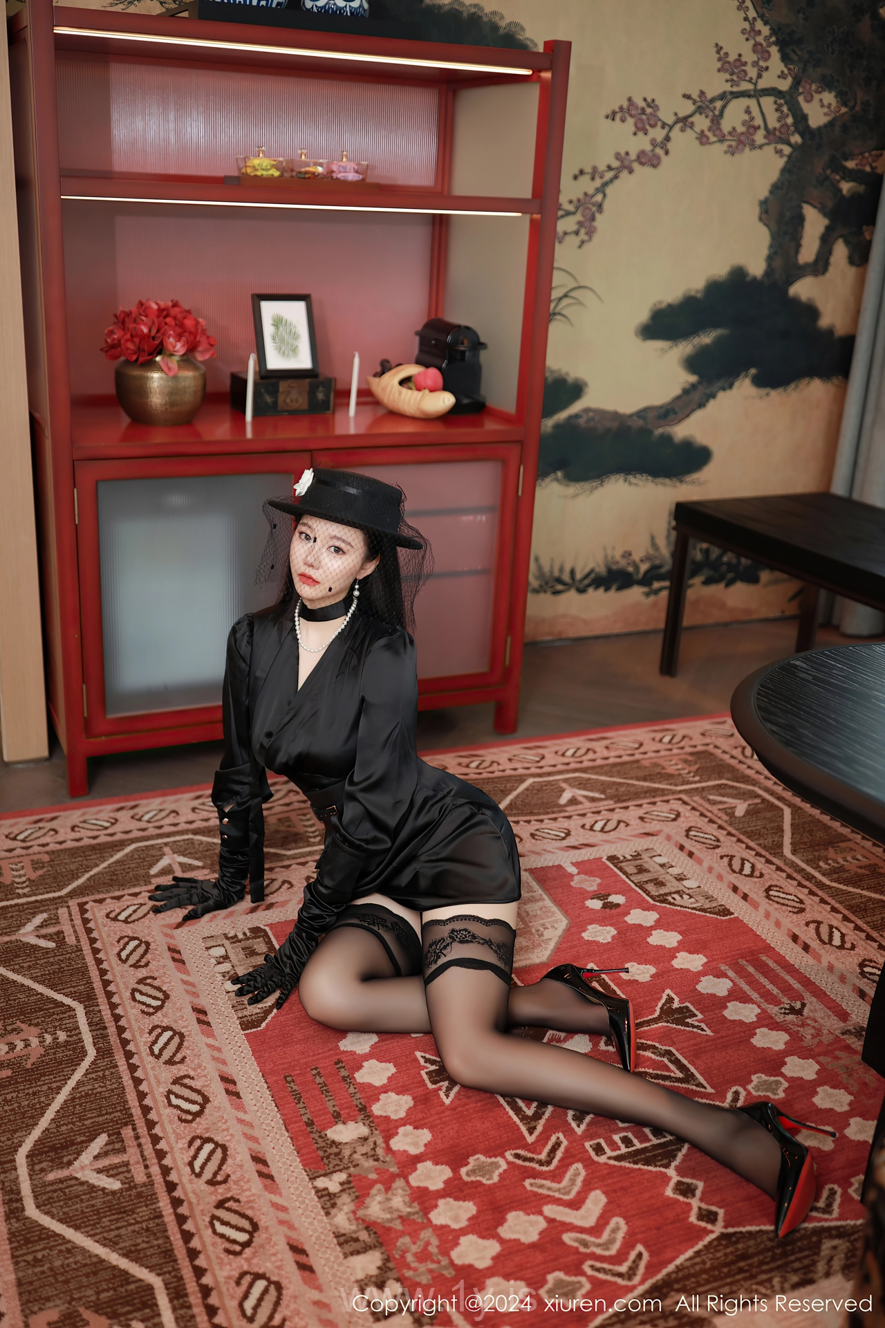 XIUREN(秀人网) No.9041 Radiant Chinese Belle 安然anran