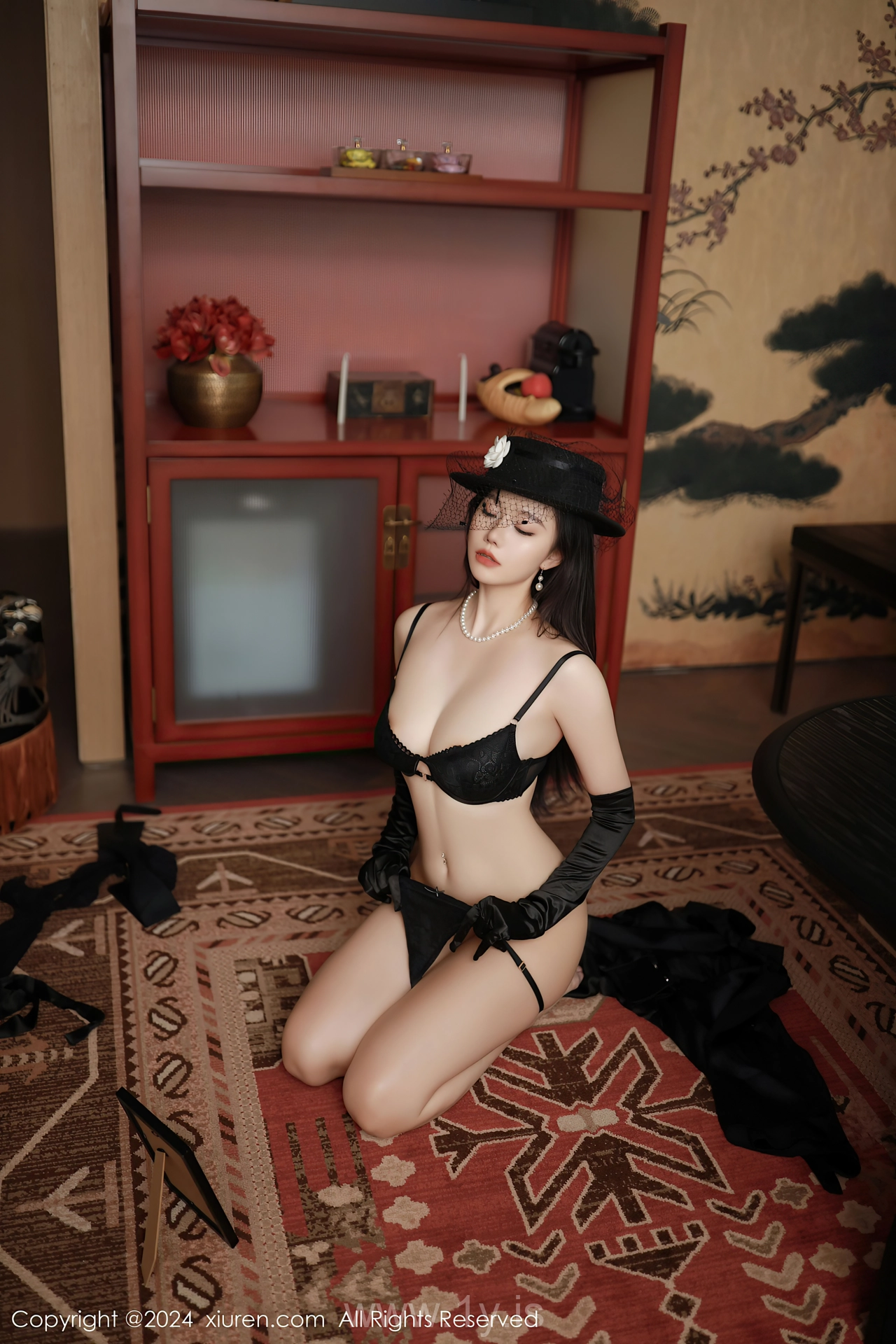 XIUREN(秀人网) No.9041 Radiant Chinese Belle 安然anran