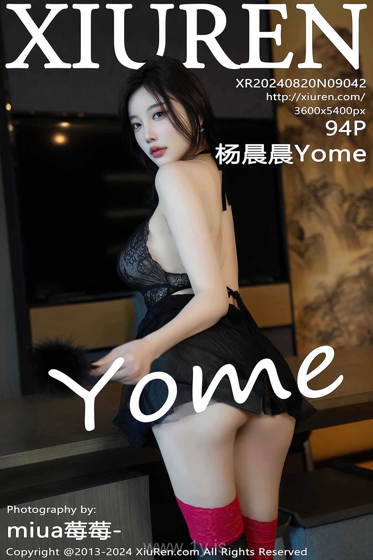 XIUREN(秀人网) No.9042 Glamorous Chinese Babe 杨晨晨Yome