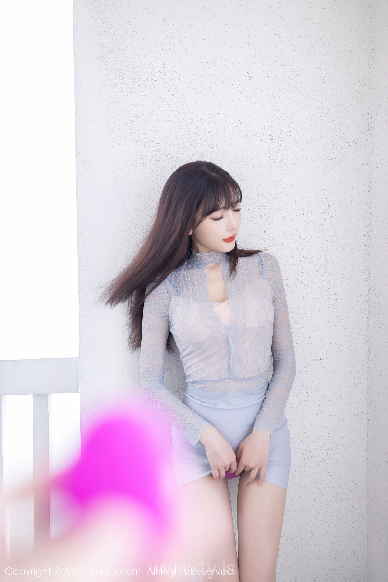 XIUREN(秀人网) No.9055 Glamorous Asian Nymph 陆萱萱