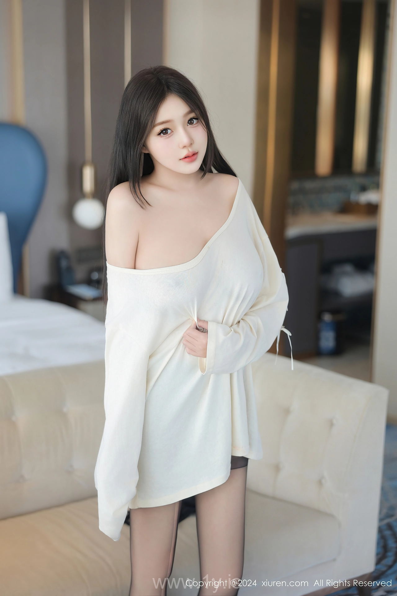 XIUREN(秀人网) No.9089 Captivating Asian Femme fatale 柚柚小奶瓶