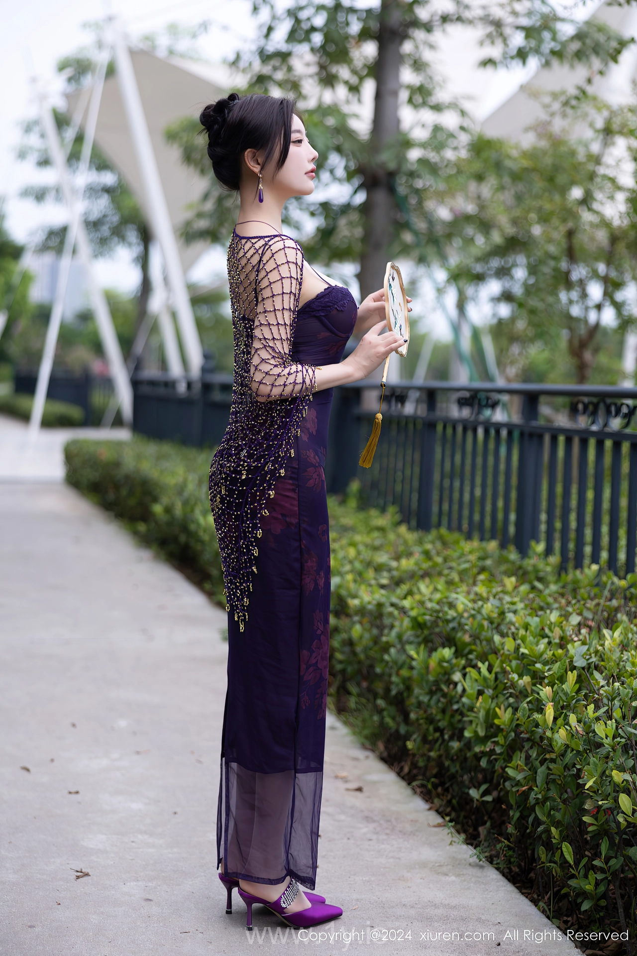 XIUREN(秀人网) No.9092 Tempting Asian Temptress 杨晨晨Yome