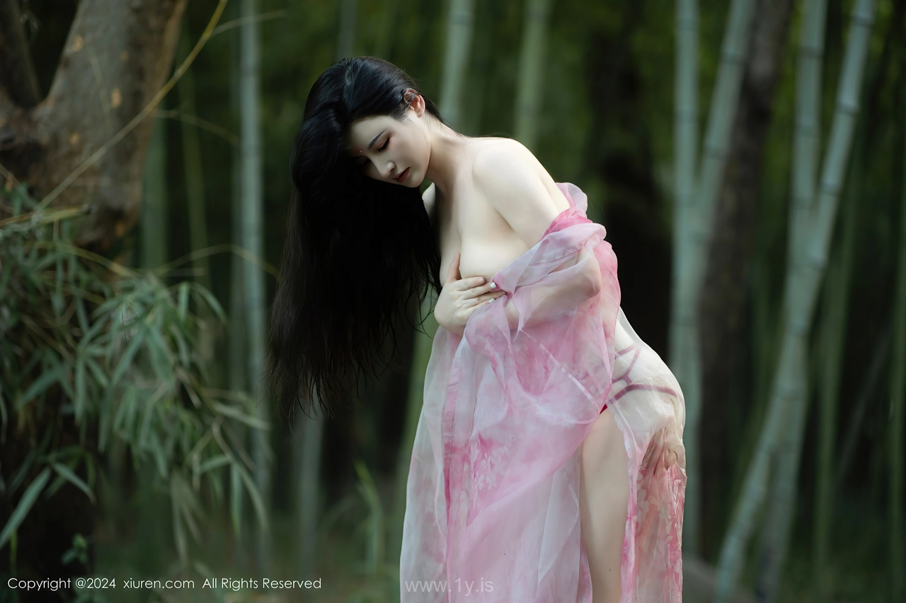 XIUREN(秀人网) No.9100 Extraordinary & Shimmering Asian Homebody Girl 诗诗kiki