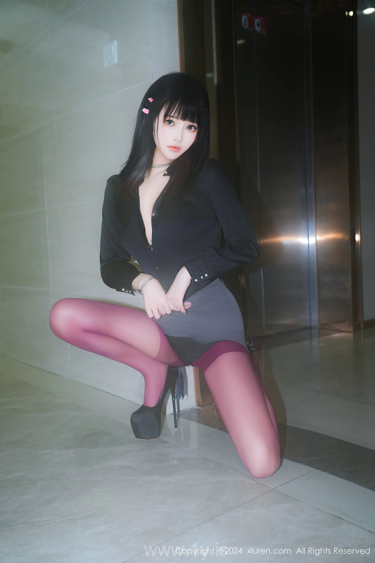 XIUREN(秀人网) No.9142 Pretty Chinese Dreamgirl 小兔纯纯